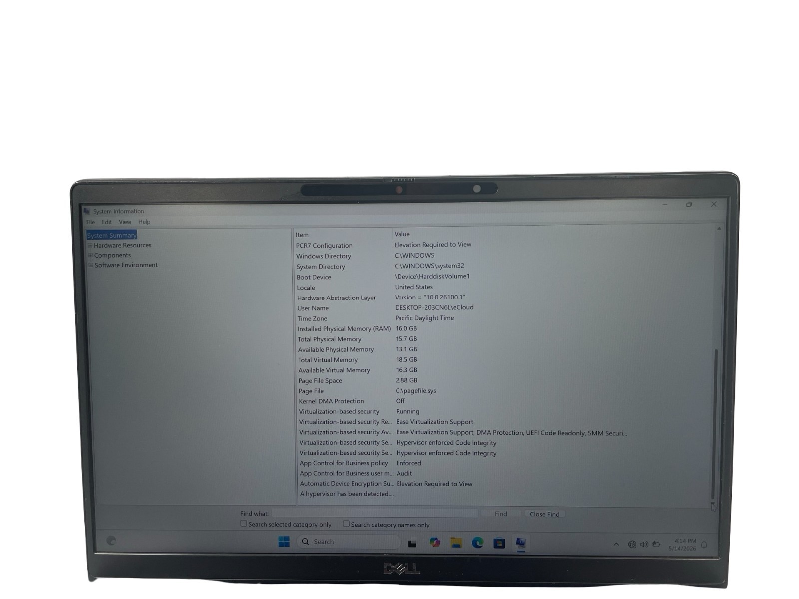 Dell Latitude 7410 Core i5-10310U 1.70GHz 16GB RAM 256GB NVMe W.11 P Touchscreen