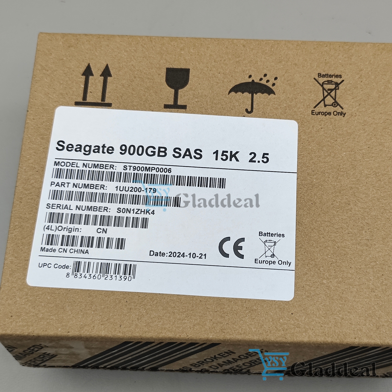 New In Box Seagate 900GB 2.5" Hard Drive ST900MP0006 15K SAS Internal