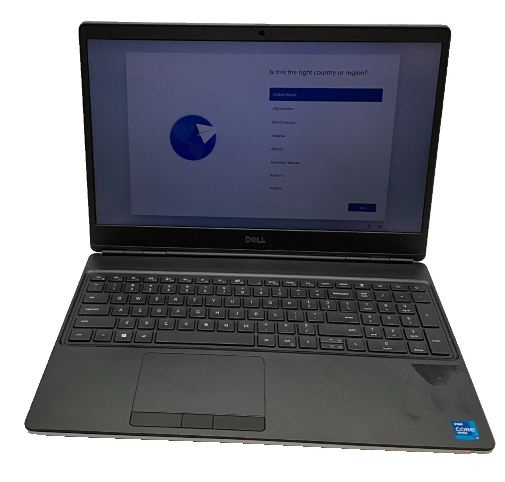 DELL Precision 7560 i7-11850H 2.50g 32GB 1TB T1200 15.6″ WIN11 Laptop D79V2J3