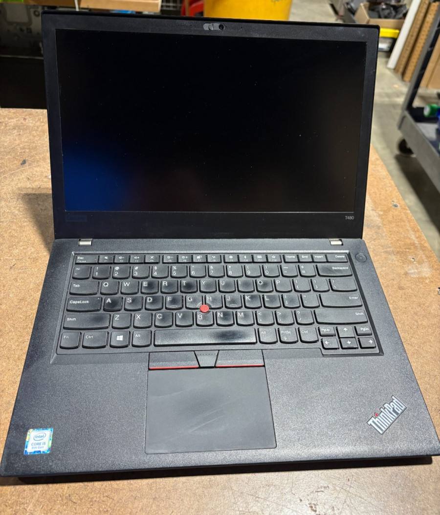 Lenovo ThinkPad T480 14″ i5-8250U 8GB RAM 256GB SSD No Charger/OS
