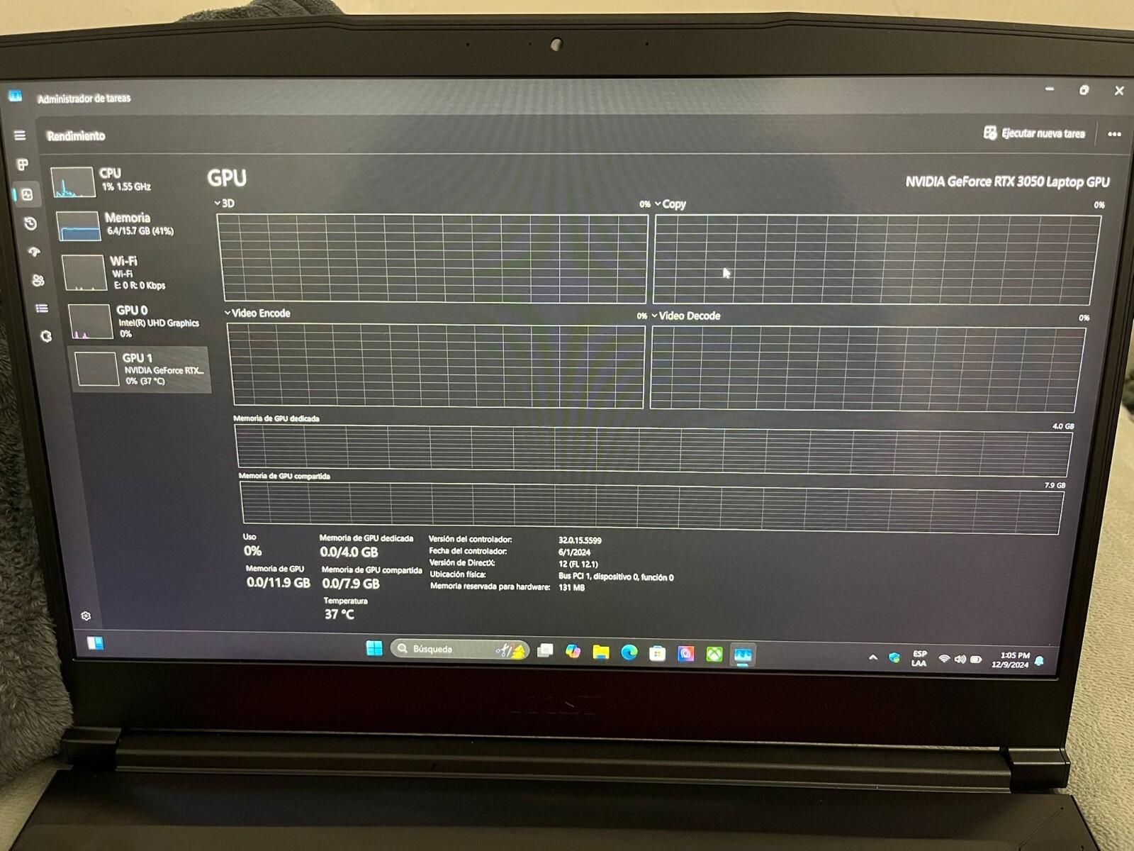 MSI GF63 Thin 11 UC