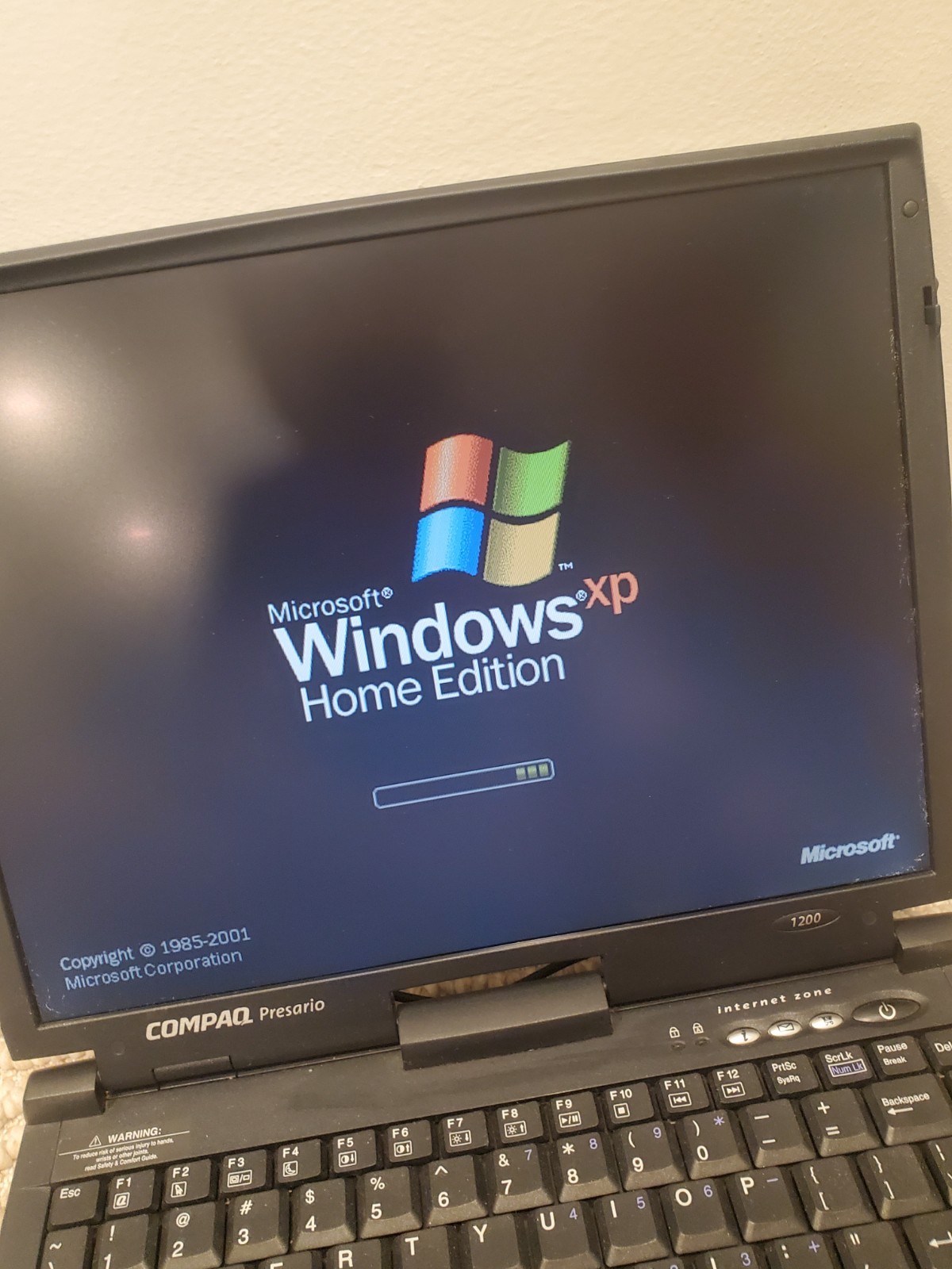 Compaq Presario 1200 Retro Vintage 1998 Laptop – Tested, Works *Bad Battery