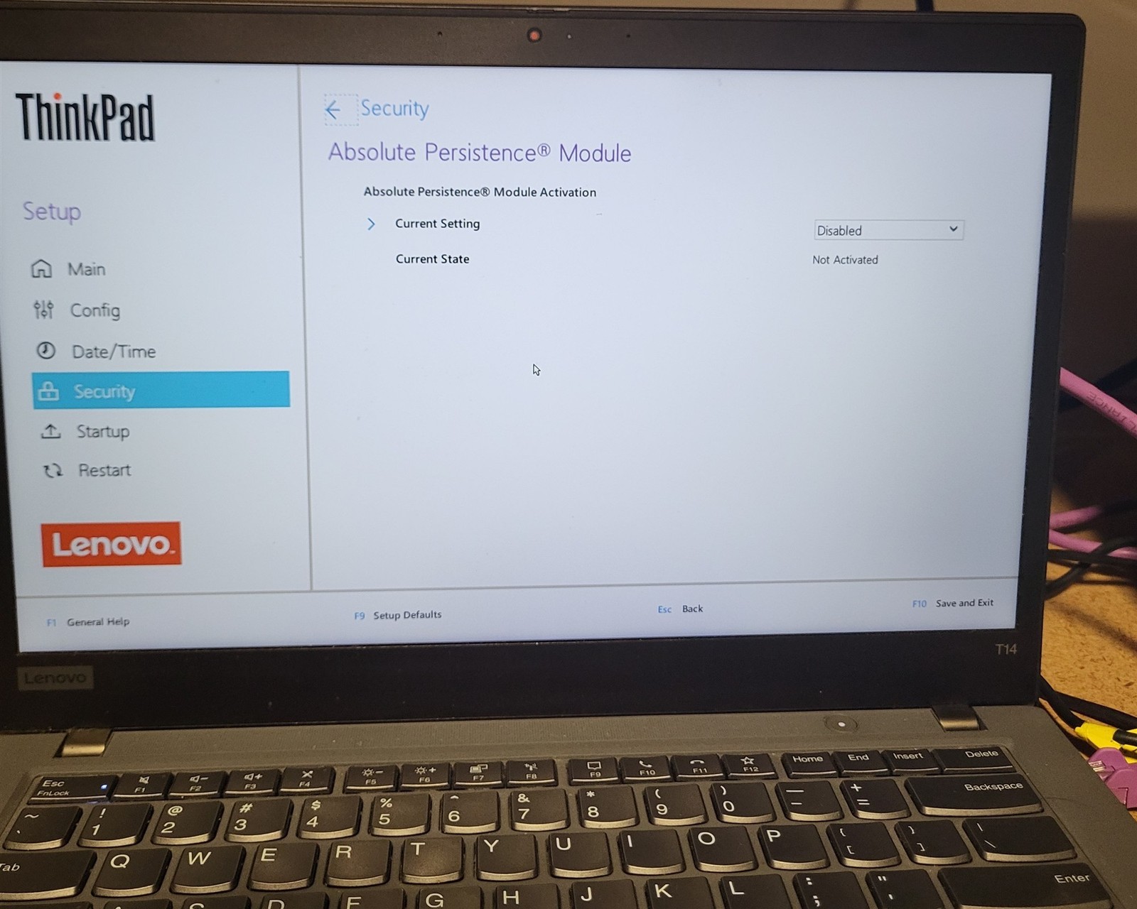 Scratched LCD Lenovo ThinkPad T14 Gen 2 Intel i7-1185G7 3GHz 16GB 1TB SSD