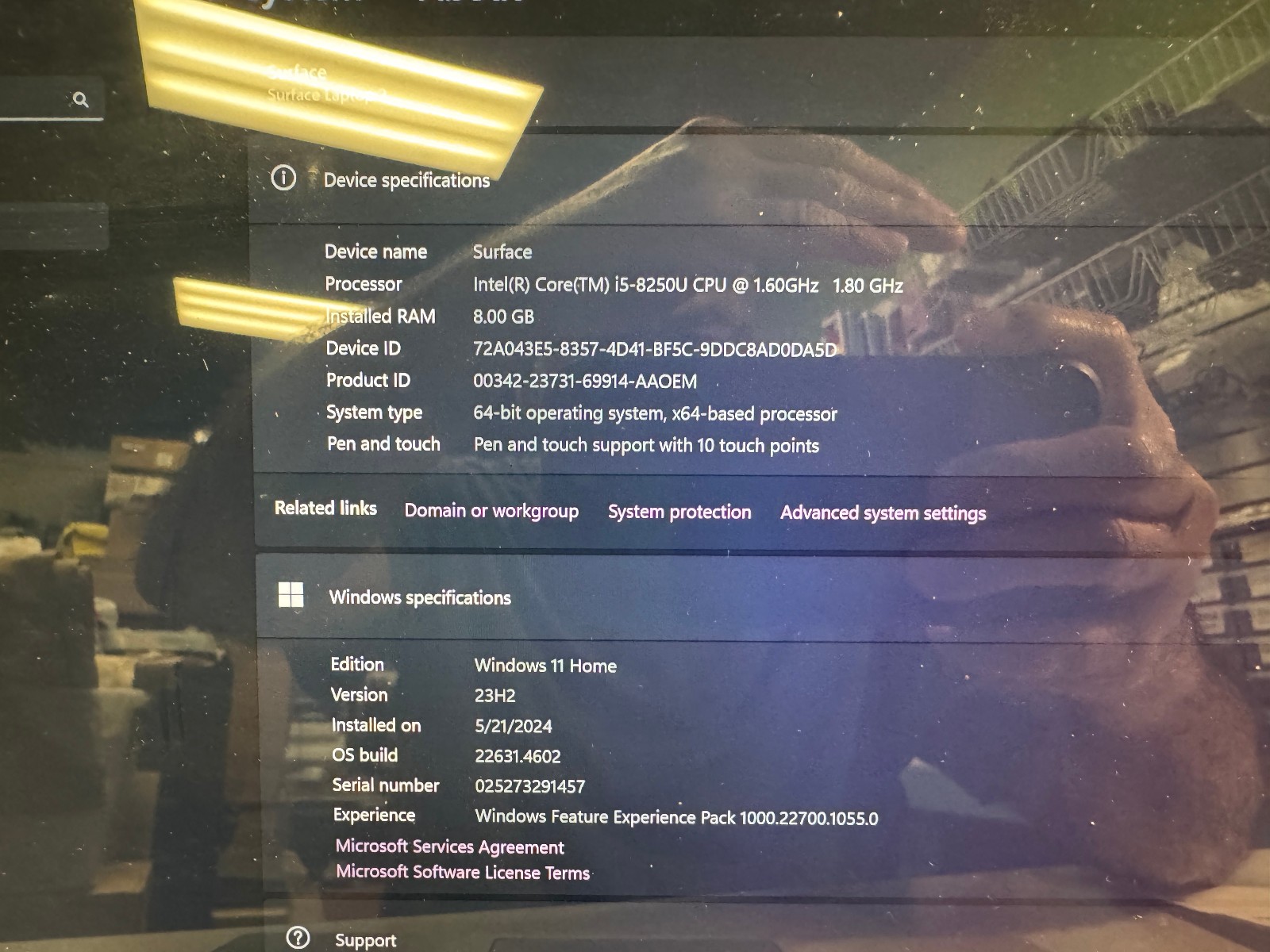 Microsoft Surface laptop model 1769 Dead Battery needs replacement