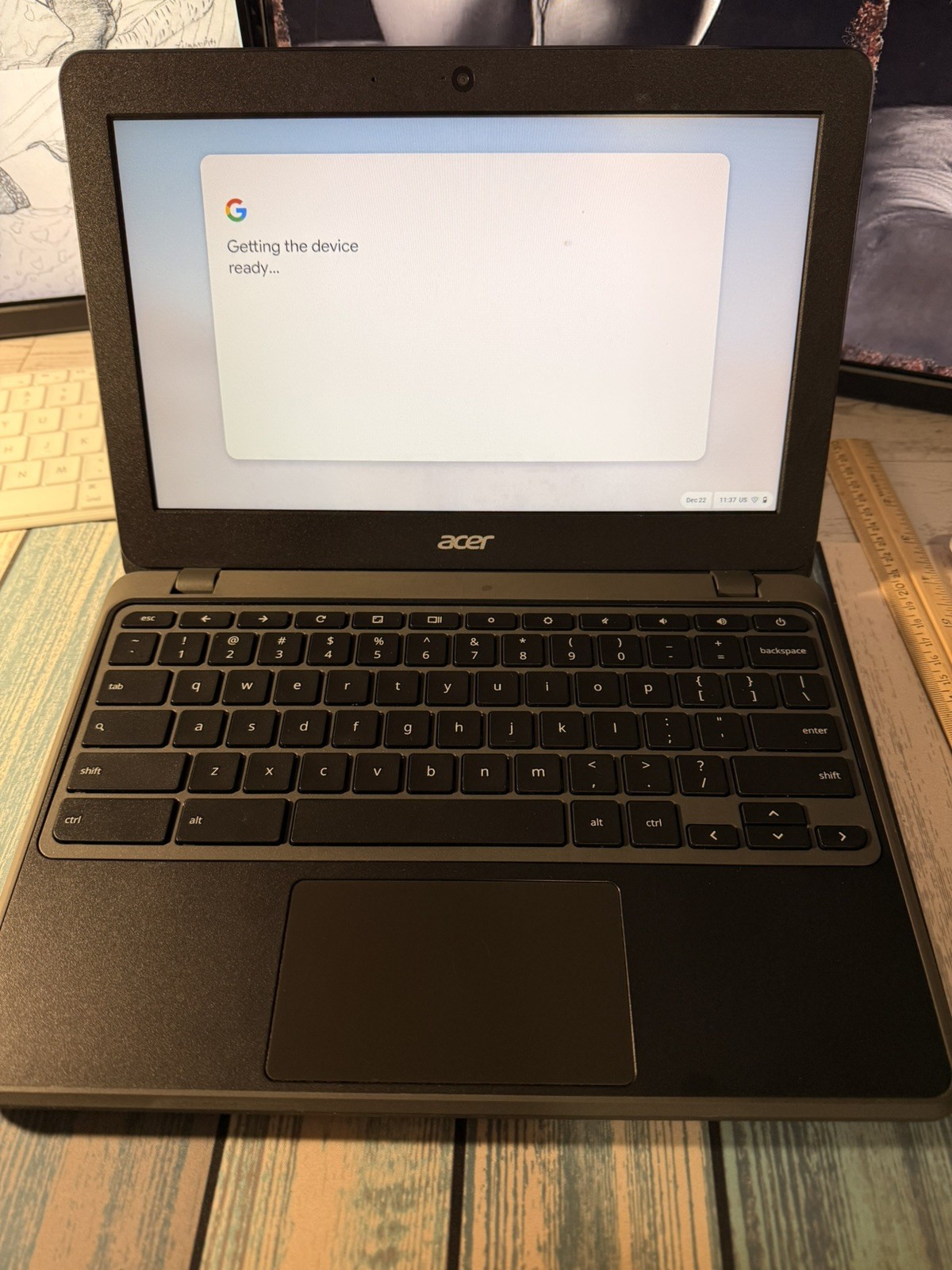 acer chromebook C722-K4CN 11.6″ intel Celeron 4gb RAM 16GB SSD