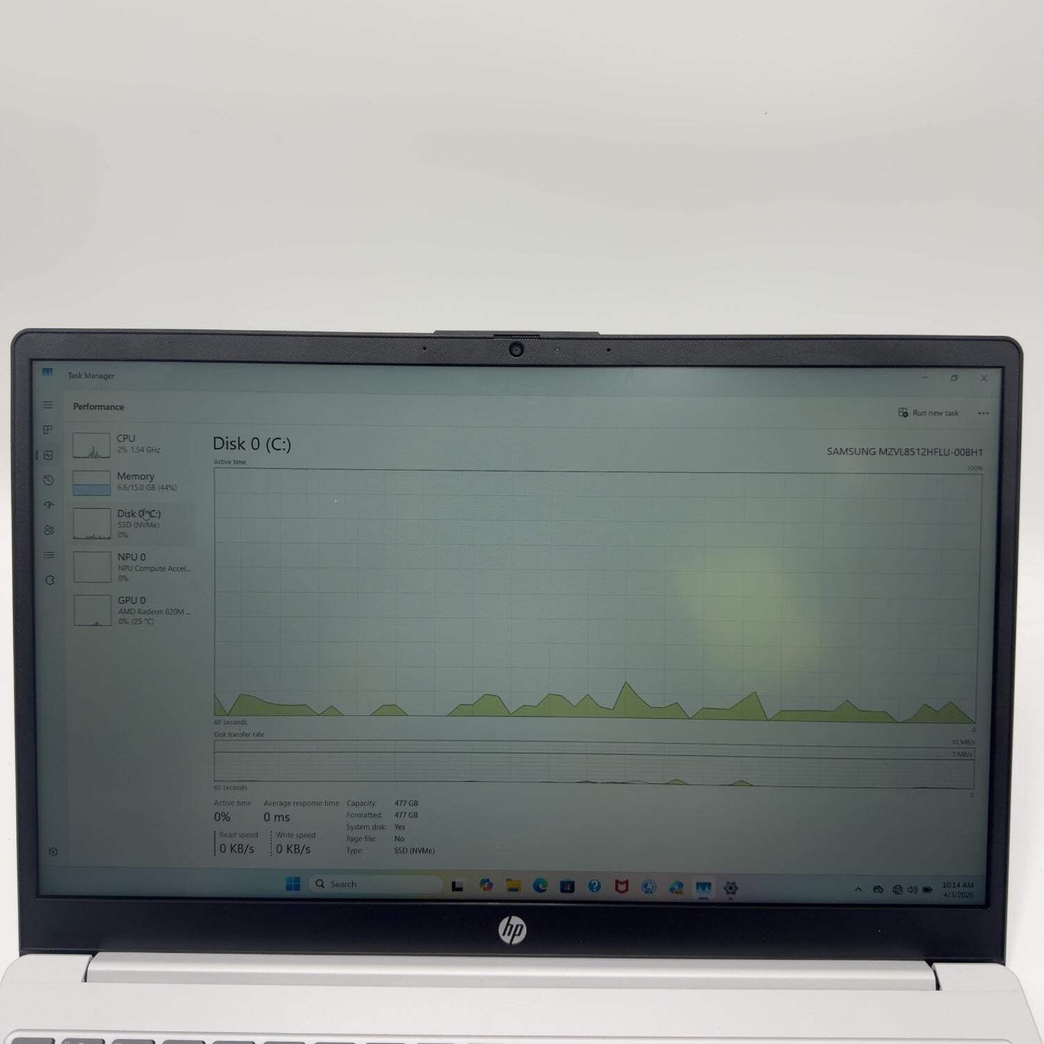 HP OmniBook 3 15-FN0105DX 15.6″ Ryzen AI 5 330 2.0 16GB RAM 512GB SSD