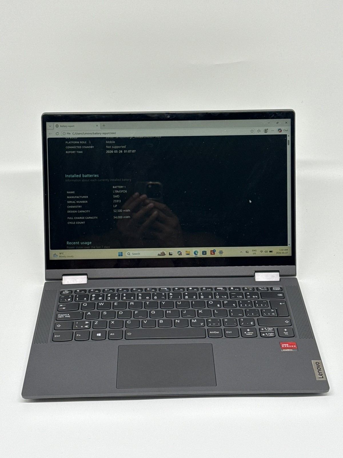 Touchscreen Lenovo Flex 5 Ryzen 7 4700u 16 GB 1 TB SSD