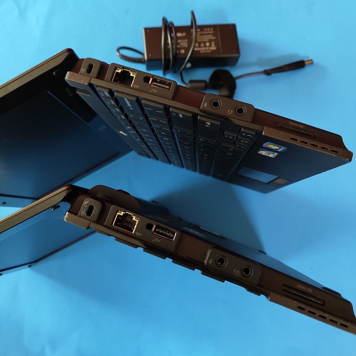 AS IS 2x HP Mini 5103 Netbook Dual Core Atom N455 2GB 160GB Laptop Win 7 Pro