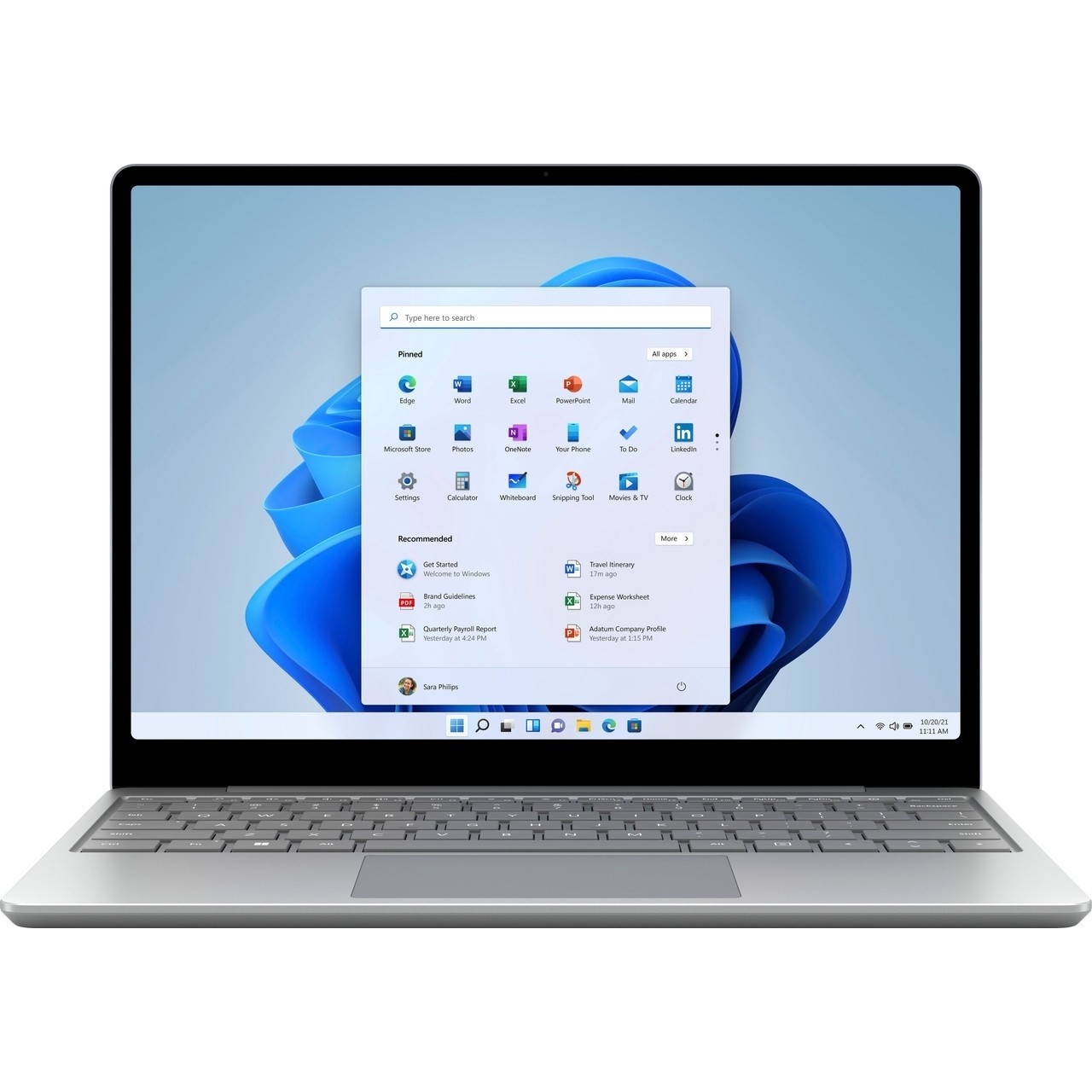 Microsoft Surface Laptop Go 2 12.4″ 128GB, Platinum