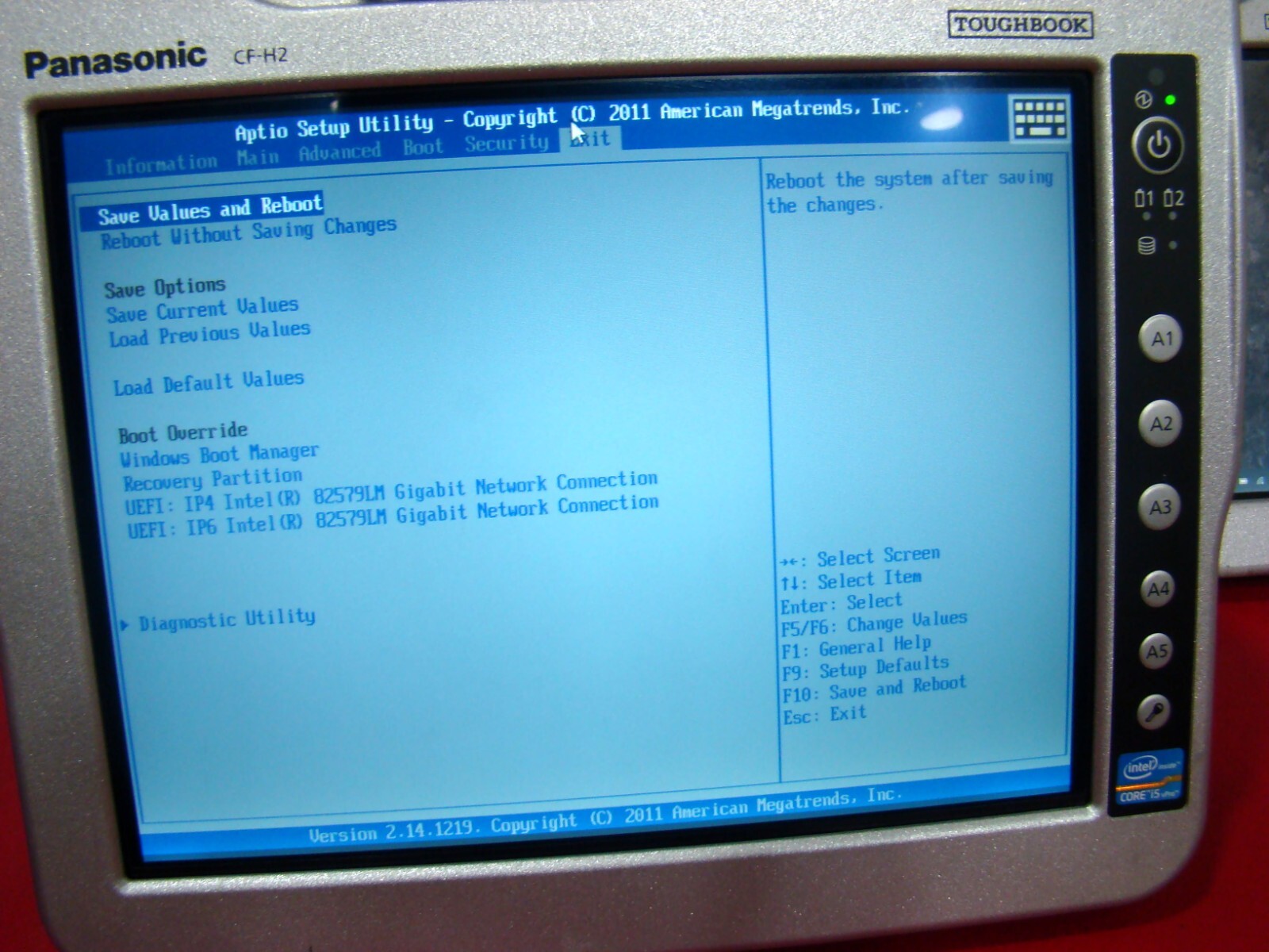 Panasonic Toughbook CF-H2 i5 1.90GHz Win10 64 Touch WIFI BlueTooth CF-H2PAEBK1M