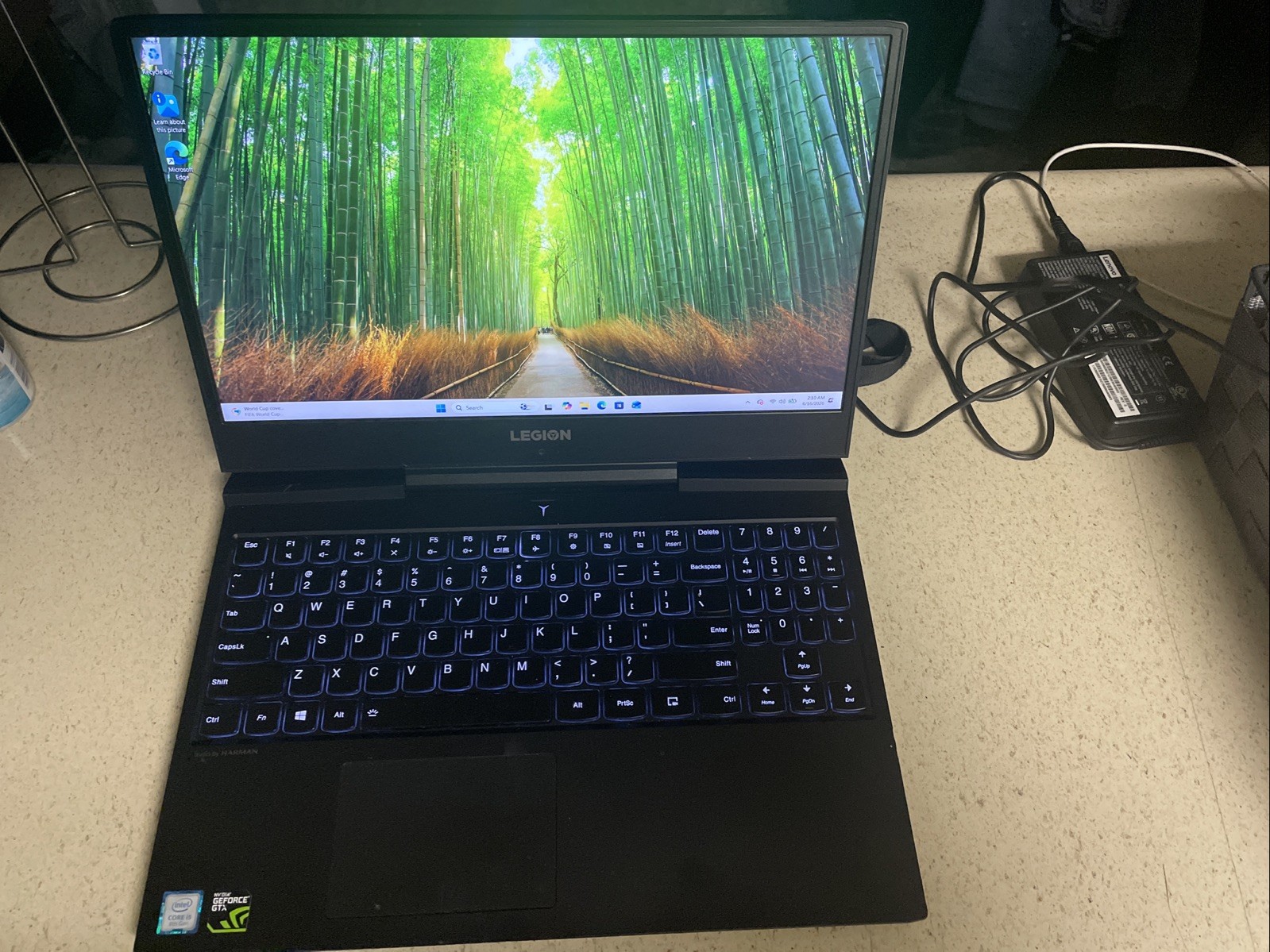 Lenovo Legion Gaming Laptop 16Gb RAM, Nvidia GeForce GTX 1050 Ti. Win 11 Home