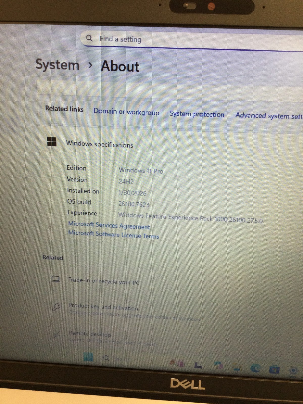 Dell Precision 3550 15.6” 256GB SSD Core i5 10th Gen1.70GHz 12GB RAM WIN 11 PRO