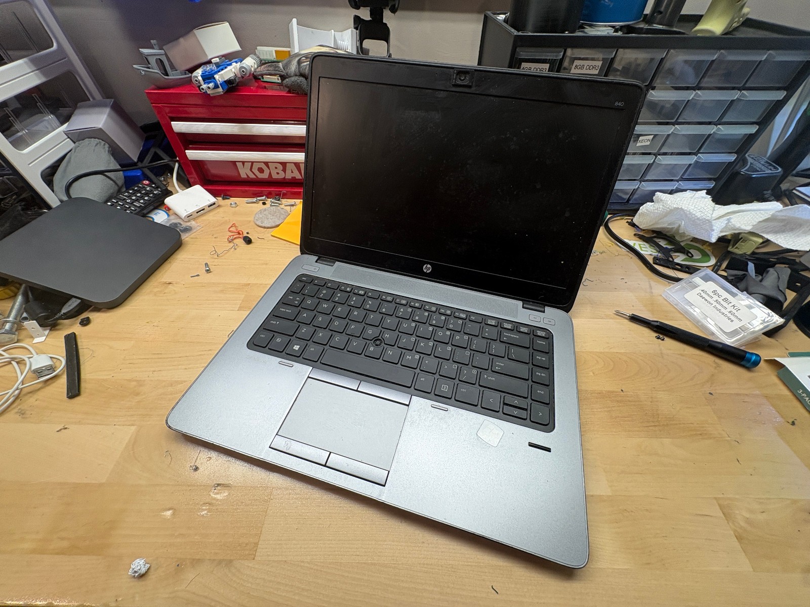 FOR PARTS – HP EliteBook 840 G1 14″ (256G, Intel Core i7 4th Gen., 2.10GHz, 8GB)