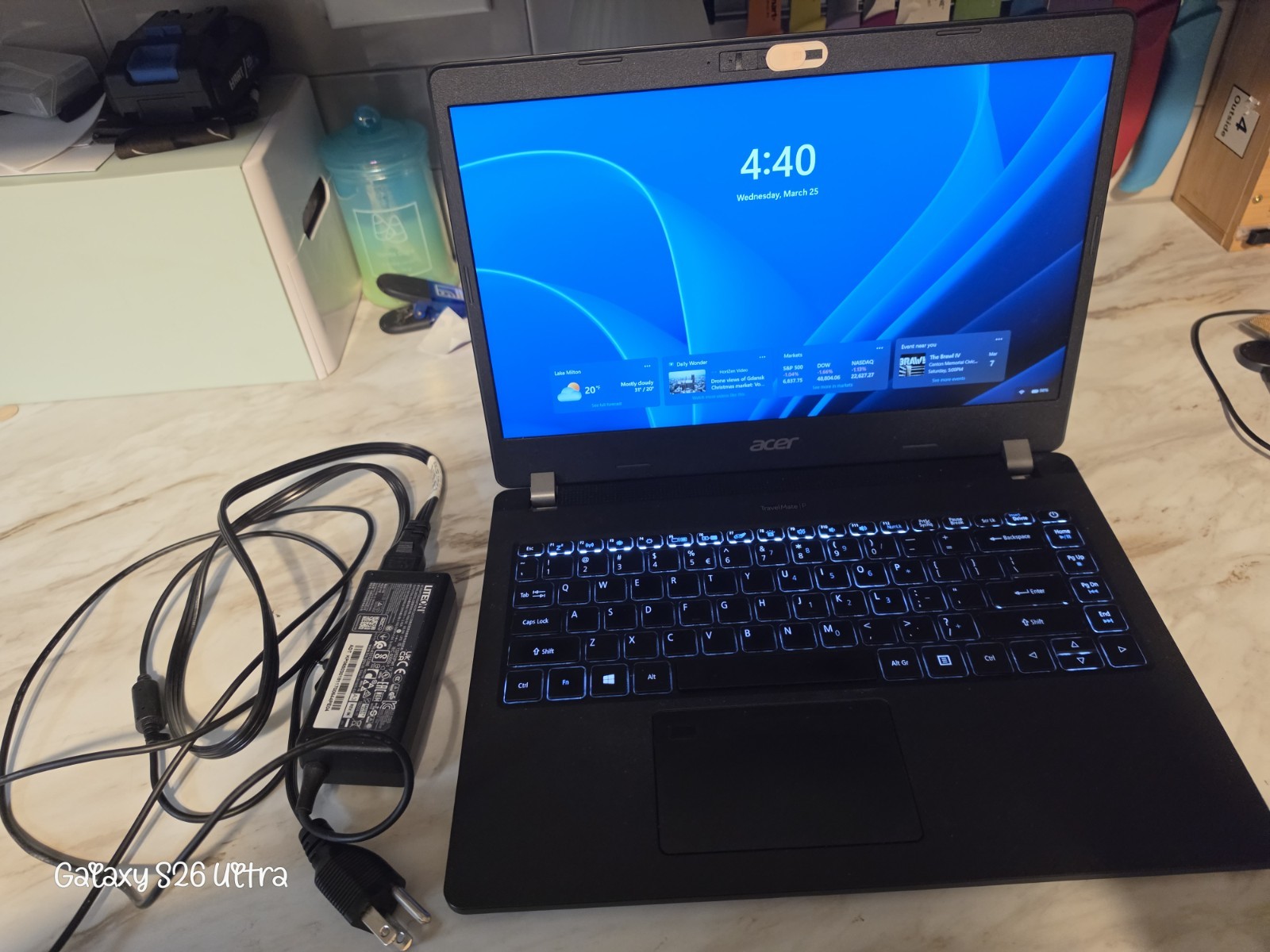 Acer TravelMate P 14″ Laptop Ryzen 5 PRO 5650U 8GB 238GB SSD Win 11