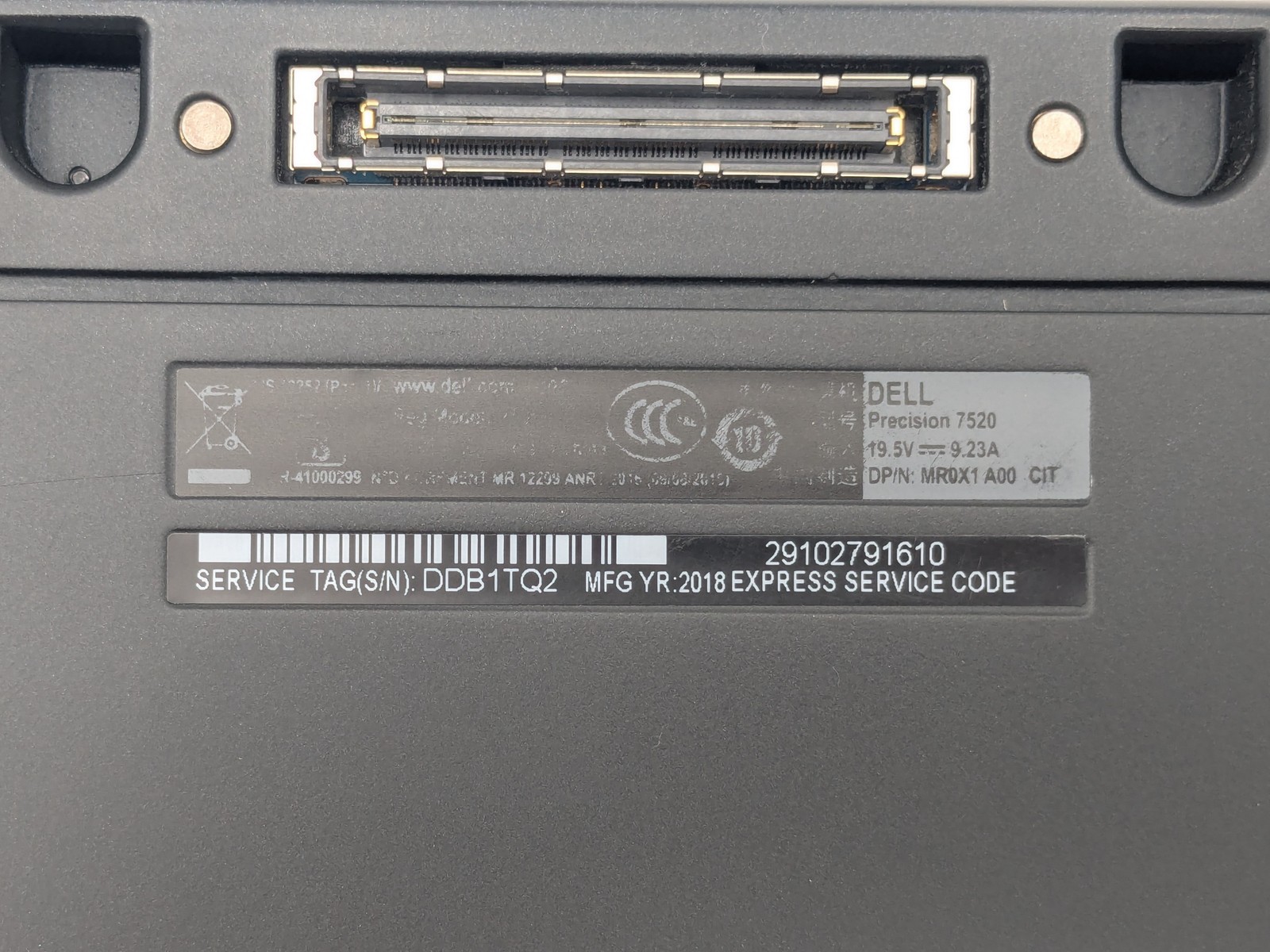 Dell Precision 7520 15″ 4K XEON E3-1505M V6 512GB 32GB W11P Quadro M2200 *READ*