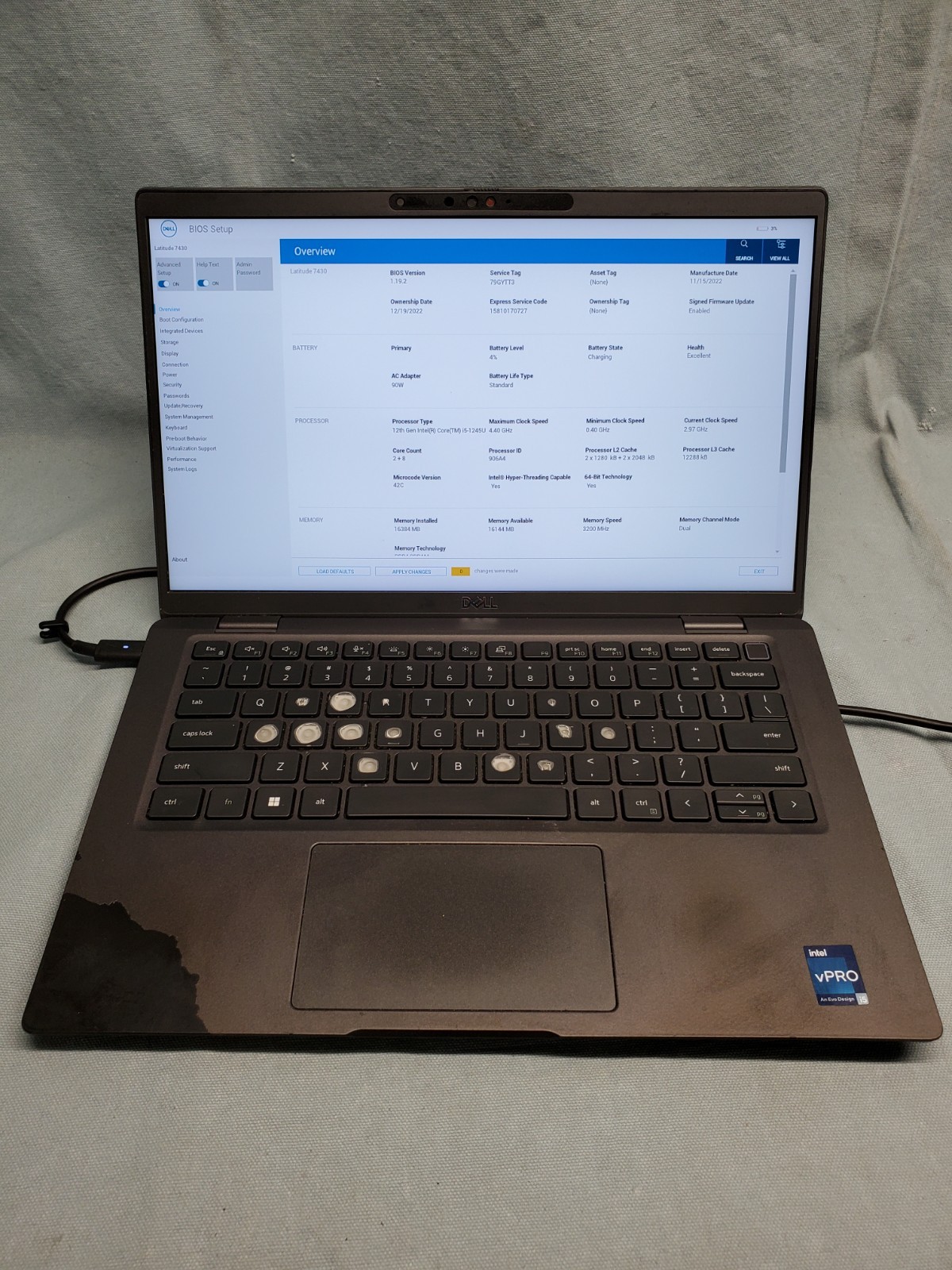 Dell Latitude 7430 i5 1245U 4.40GHz/ 16GB/ 512GB SSD 1920×1080 #2757