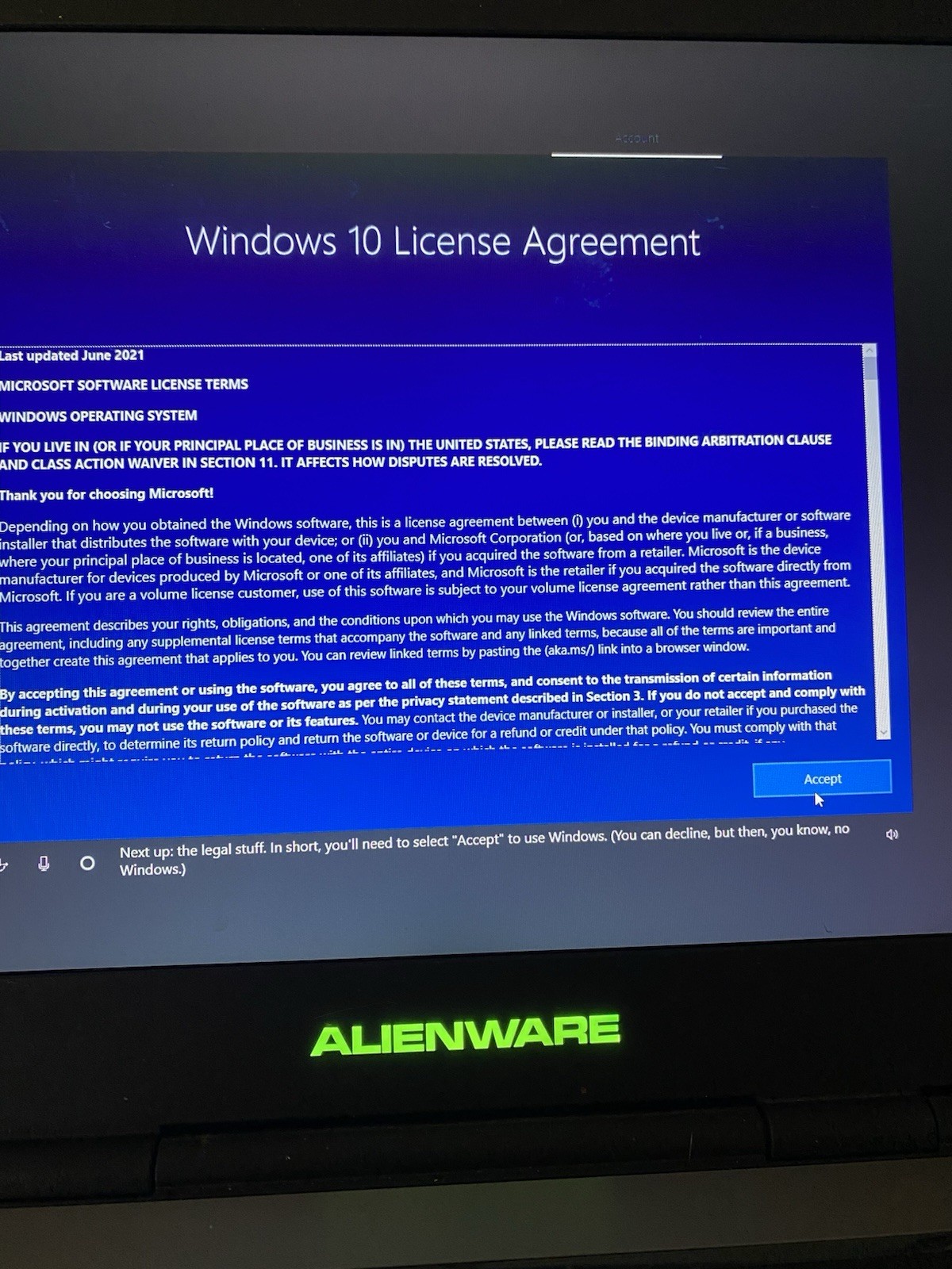 Alienware17 P18E Gaming Laptop Dual Nvidia GeForce GTX 860M 19.5V/9.23/12.3 A 17
