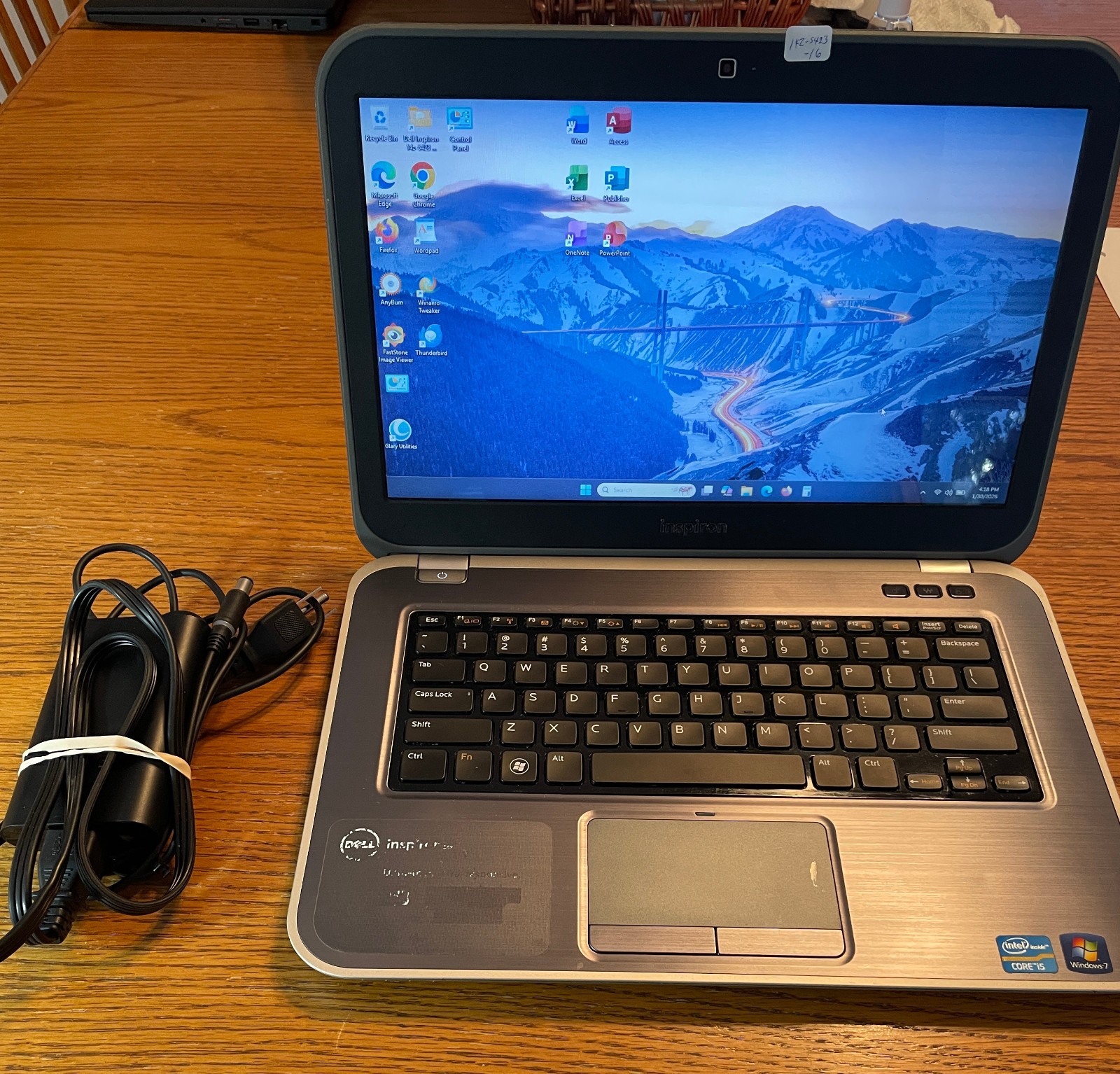 DELL INSPIRON 14Z-5423 Laptop 14z-5423 14″ i5 Win11 Pro25H2/Office 2021/extra-16