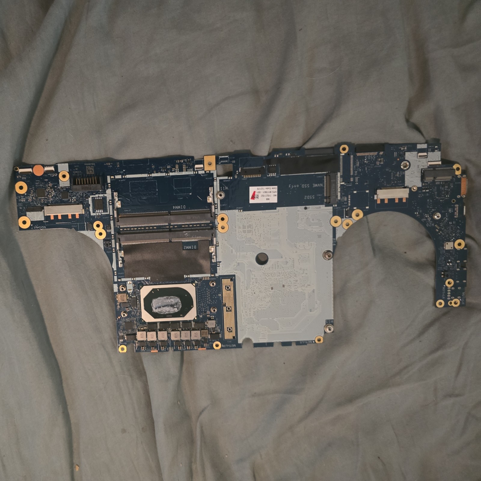 HP ZBook Fury 15 G7 motherboard only