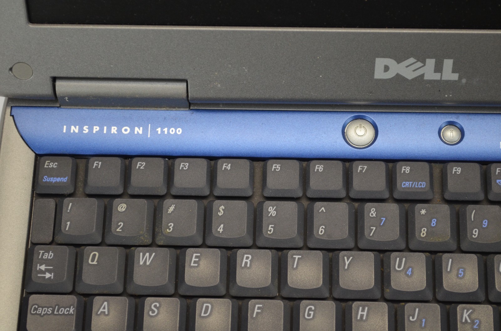 Dell Inspiron 1100 Laptop Does NOT power on No Battery/HDD/Charger For Parts