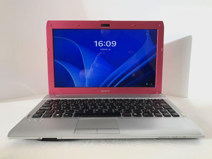 Small and lightweight mobile latest Windows 11 SONY VAIO popular pink consumer