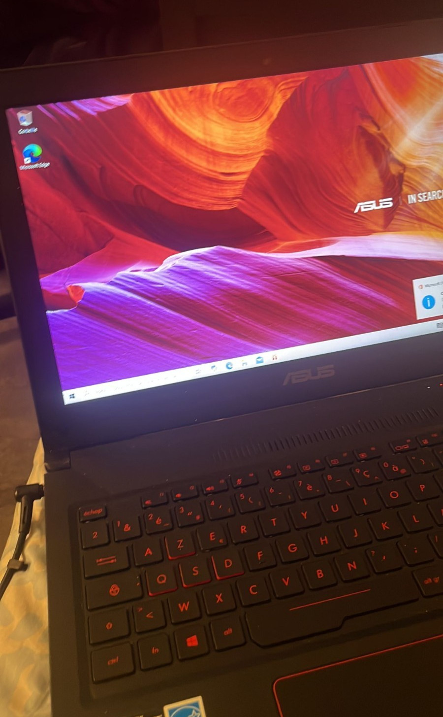 PC portable Asus FX503V i5 7th – Nvidia GTX 1050 – Très bon état