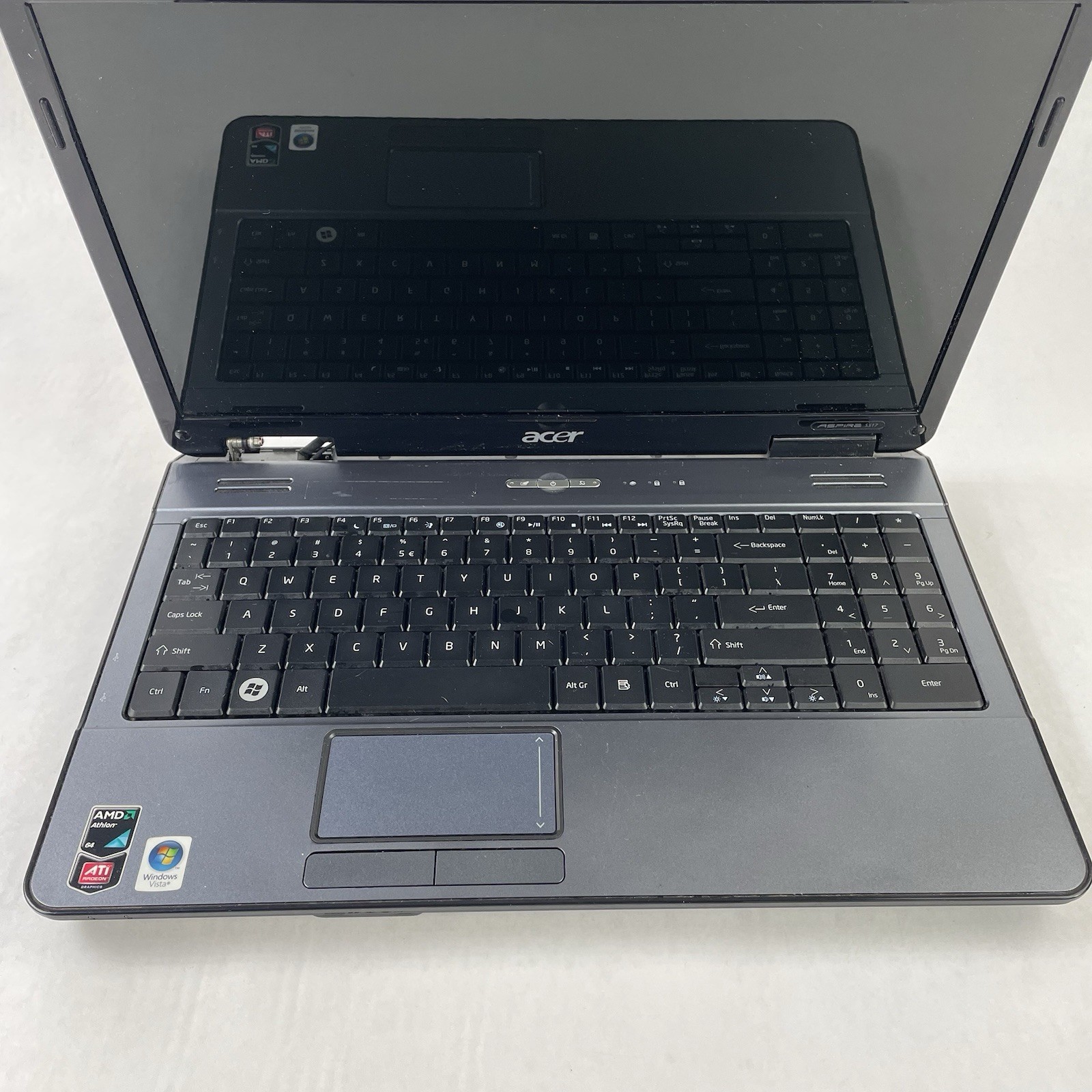 Aspire 5517 15.6″ AMD Athlon TF-20 1.60 GHz 3 GB RAM No SSD No OS No AC
