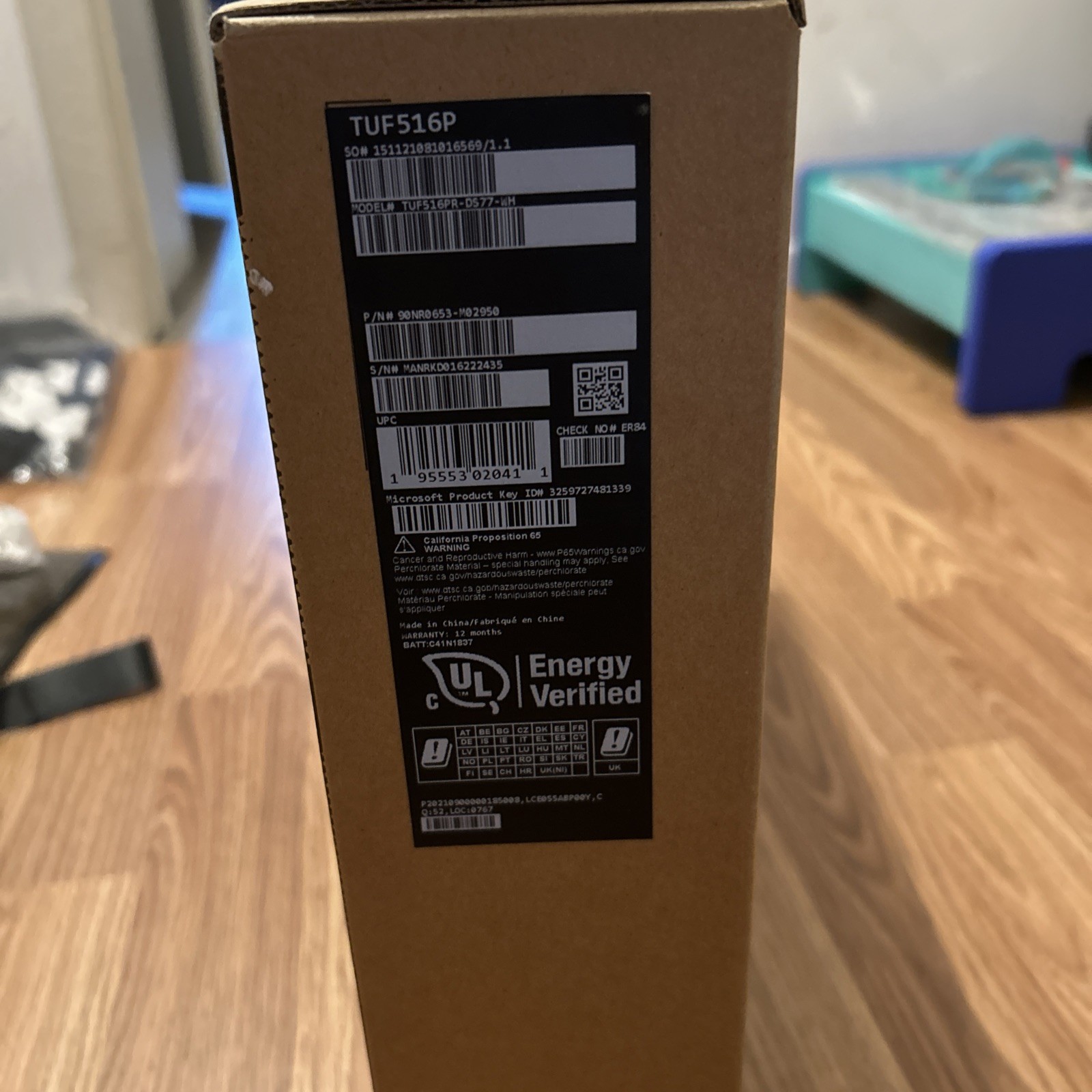 New ASUS TUF GAMING A16 16″ RYZEN 7 7445HS 16GB RAM 512GB SSD rtx 4050