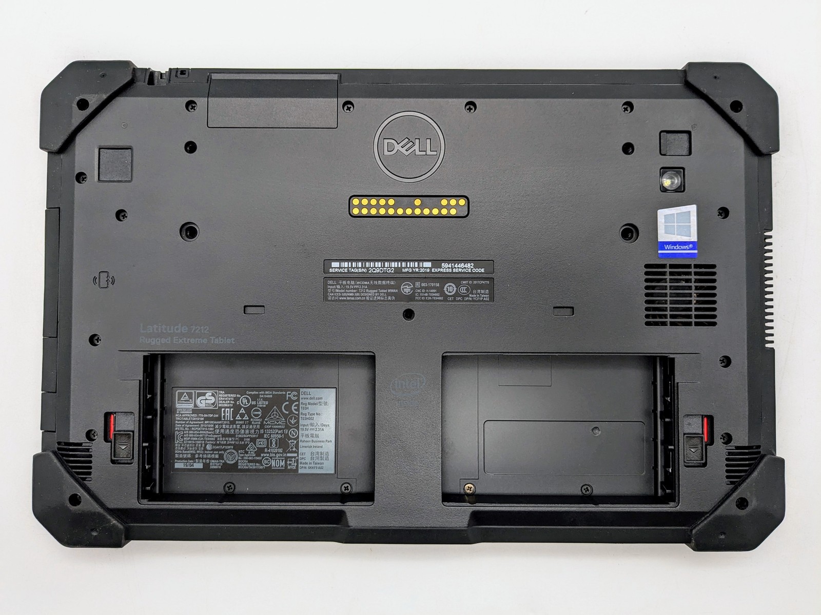 LATITUDE 7212 RUGGED EXTREME TABLET 11″ FHD I5-7300U GPS Motherboard *READ*