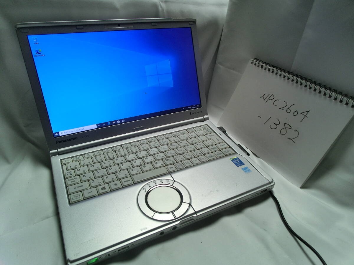 anasonic Let’s note CF-SX3JDHCS Intel Core i5-4310U Windows 10 Pro Used