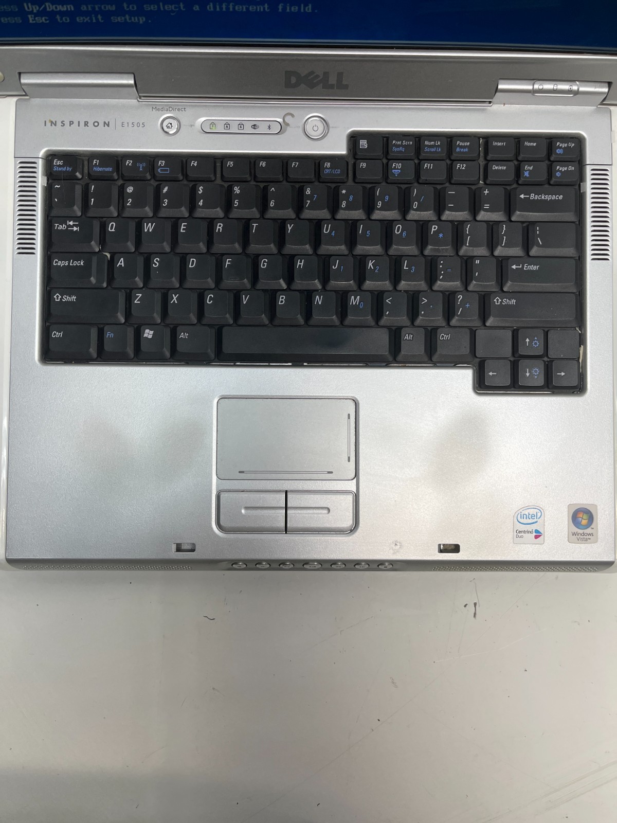 Dell Inspiron E1505 Intel Core Duo 1.73GHz 2GB NO HDD