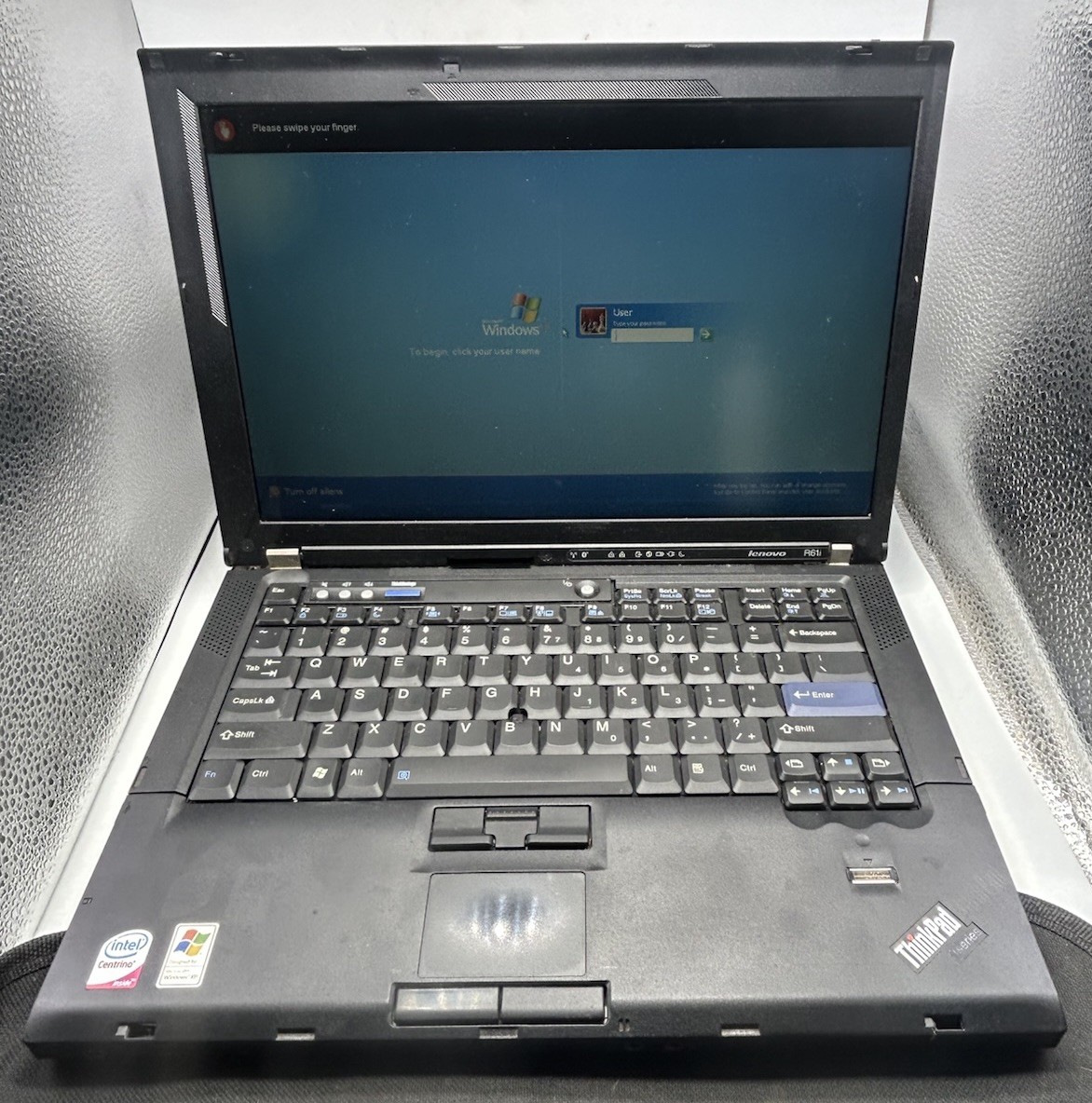 Lenovo ThinkPad R61i Tested Working Vintage “Needs To Be Factory Reset”