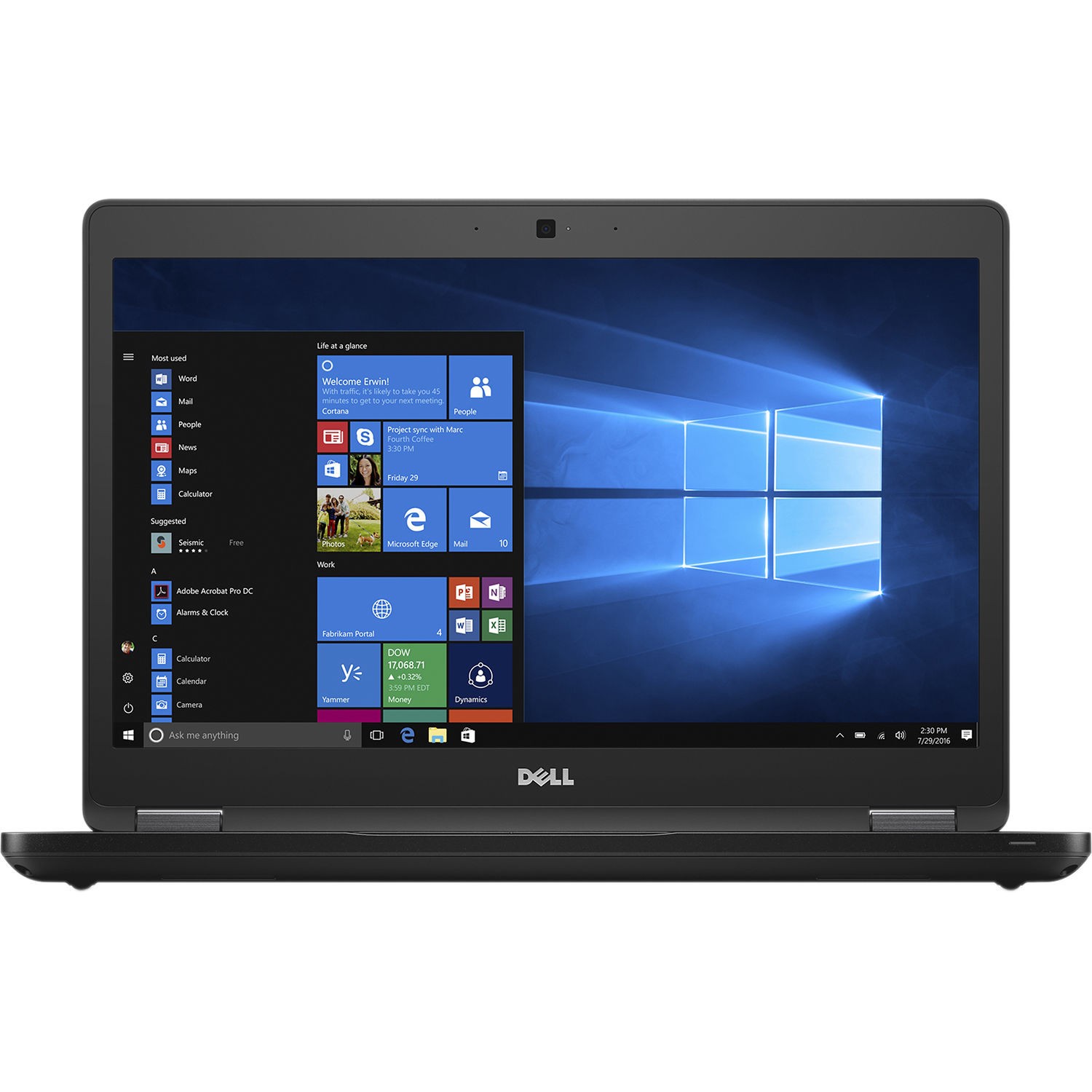Dell Latitude 5480 i5-7300HQ 8GB RAM 256GB SSD 13.9″(1920×1080) Win11 Pro Laptop