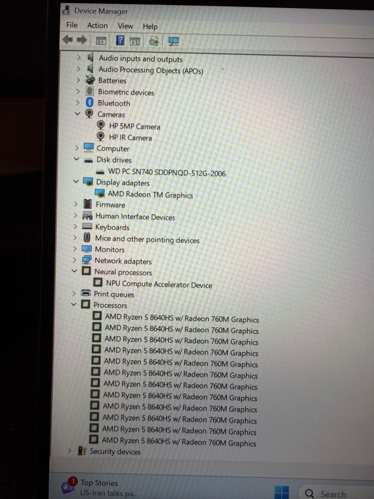 HP Envy x360 2-in-1 14-fa0xxx 14″ Touch Ryzen 5 8640HS 16GB RAM 512GB SSD