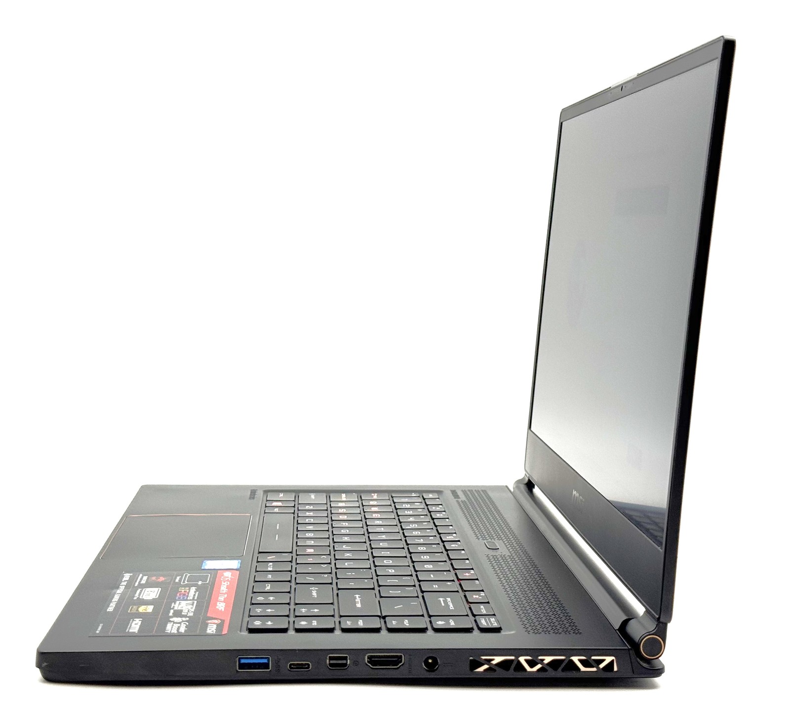 MSI GS65 Stealth THIN-259 – FHD – i7-8750H – 32GB RAM – GTX 1070 – 1TB SSD