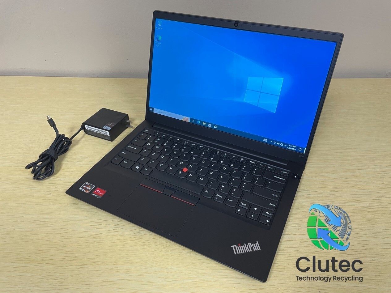 Lenovo E14 Gen 2 AMD Ryzen 5 4500U 2.38Ghz 24 GB 256 GB SSD Win 10 Pro w/ AC Adp