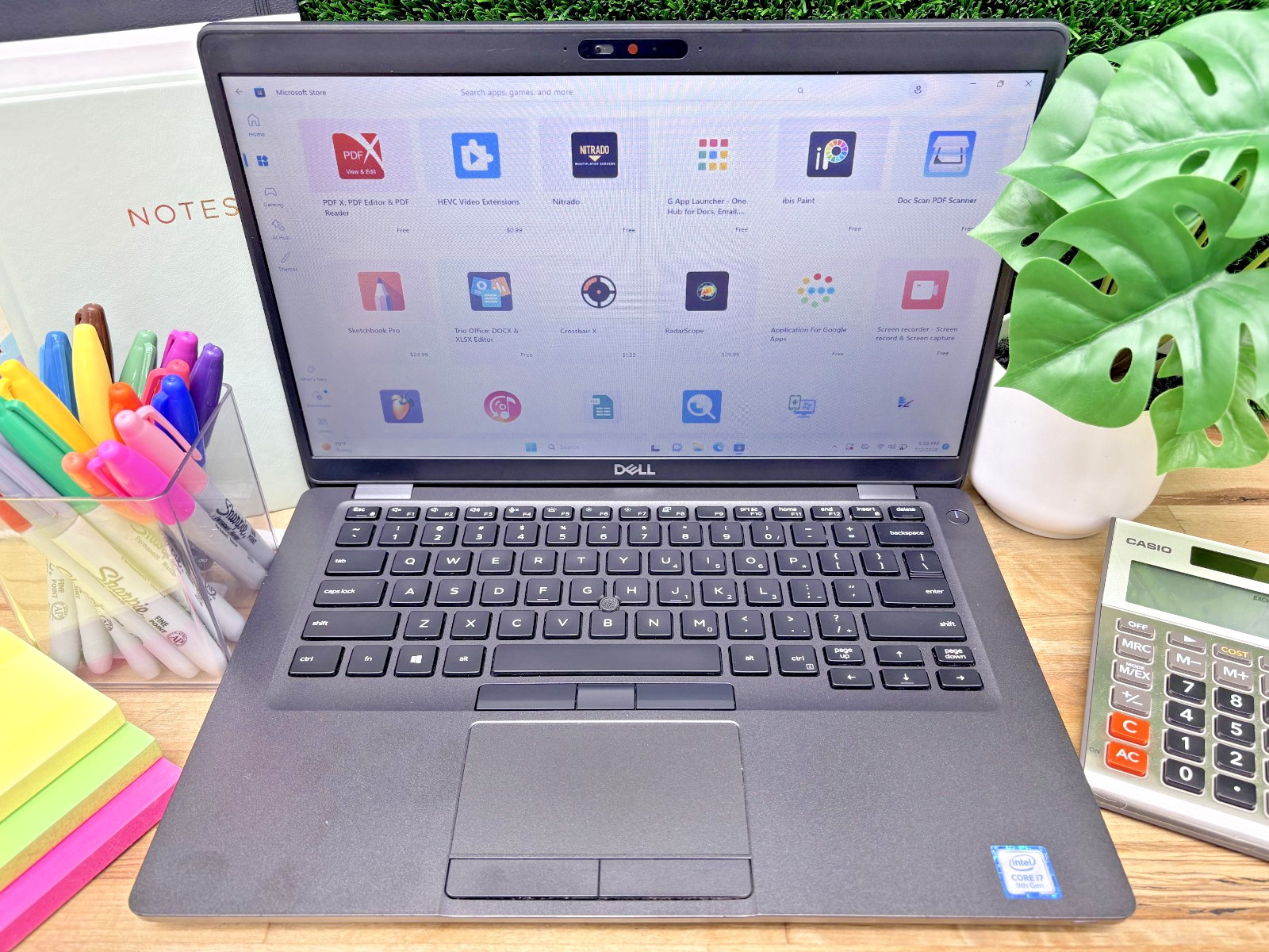 Dell Latitude 5401 14″ Intel i7-9th Gen 2.60GHz 16GB RAM 256GB SSD Win 11 Pro*