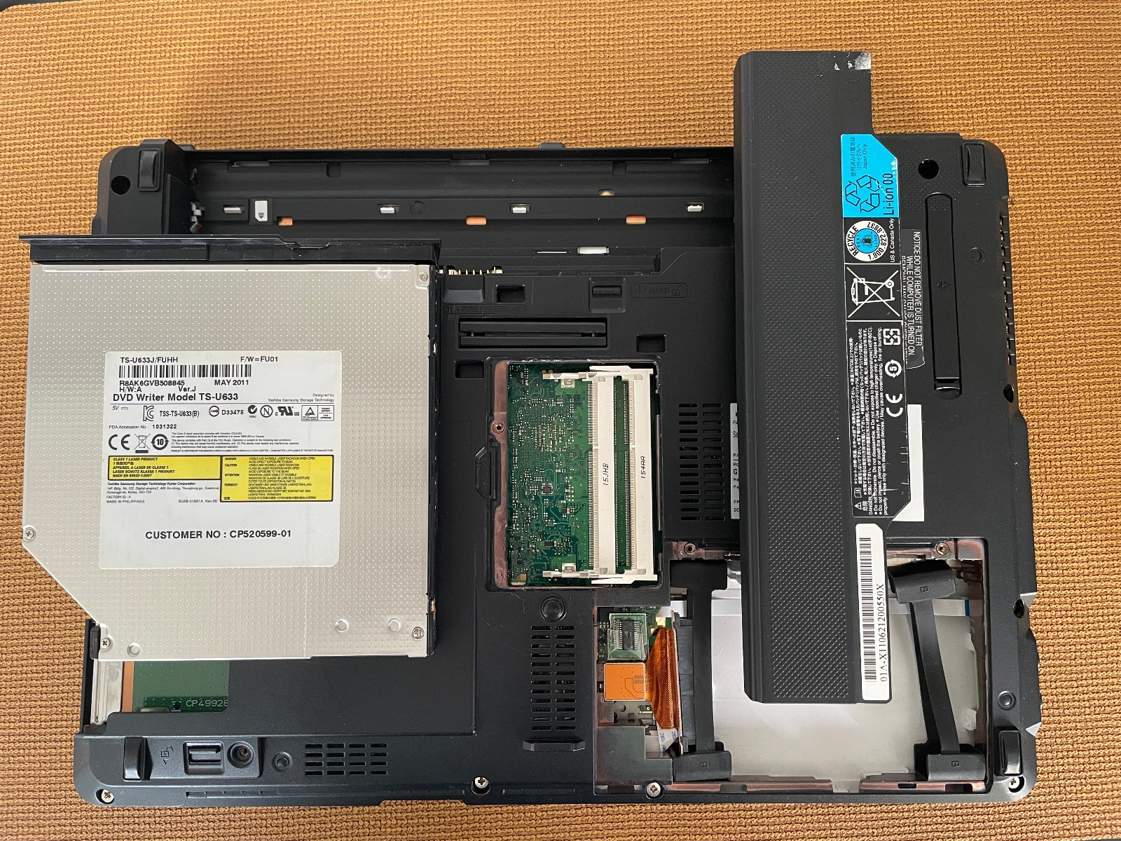 Laptop Fujitsu Lifebook S761, Intel Core i5 (2nd Gen.), 13.3″