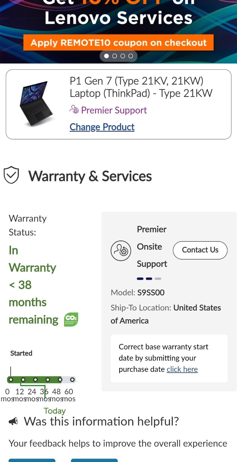 Lenovo ThinkPad P1 Gen 7 16″ Ultra 7 165H 64GB RAM 1TB SSD RTX 2000 Ada 3 YR WTY