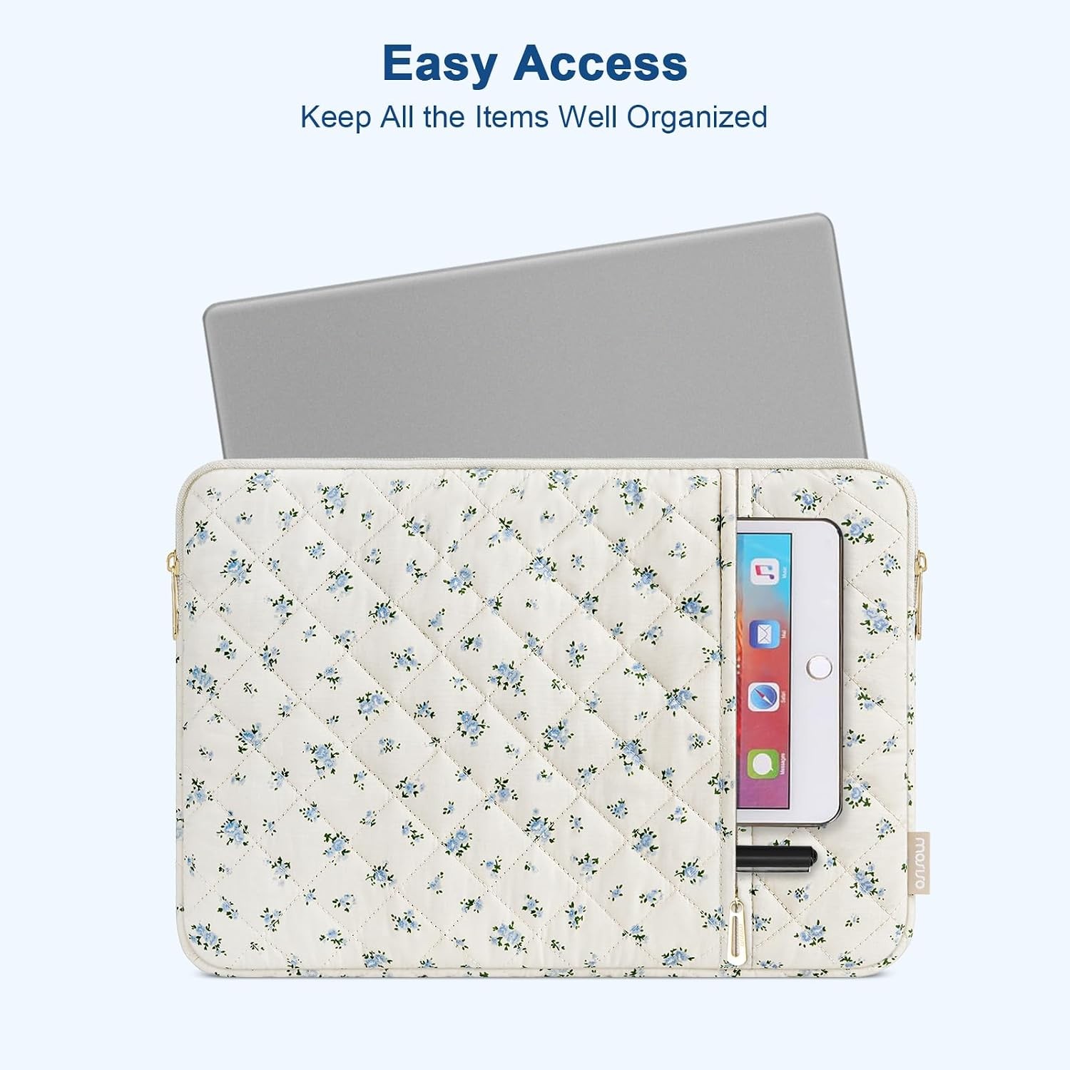 Puffy Laptop Sleeve for 13-14 inch Laptops, Compatible with MacBook Air 13.6 M4