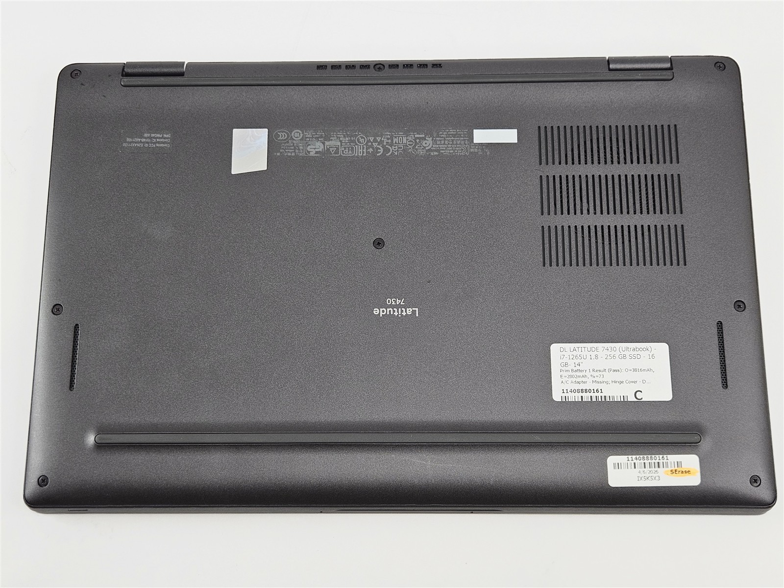 Dell Latitude 7430 14″ i7-1265U 16GB RAM 256GB SSD Thunderbolt 4 No OS