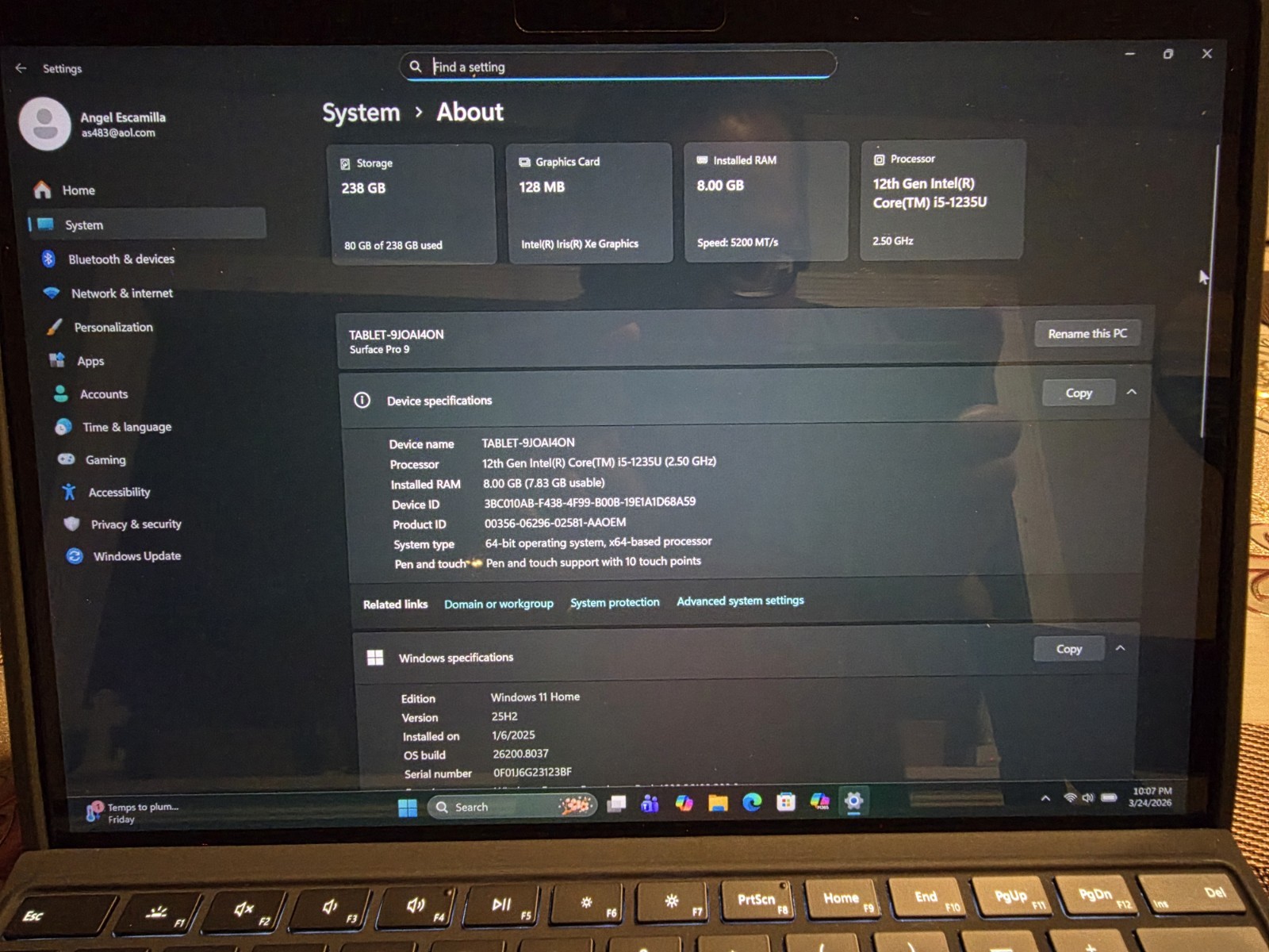 Microsoft Surface Pro 9, 13″ Touchscreen 2-in-1 Tablet, 12th Gen Intel Core…