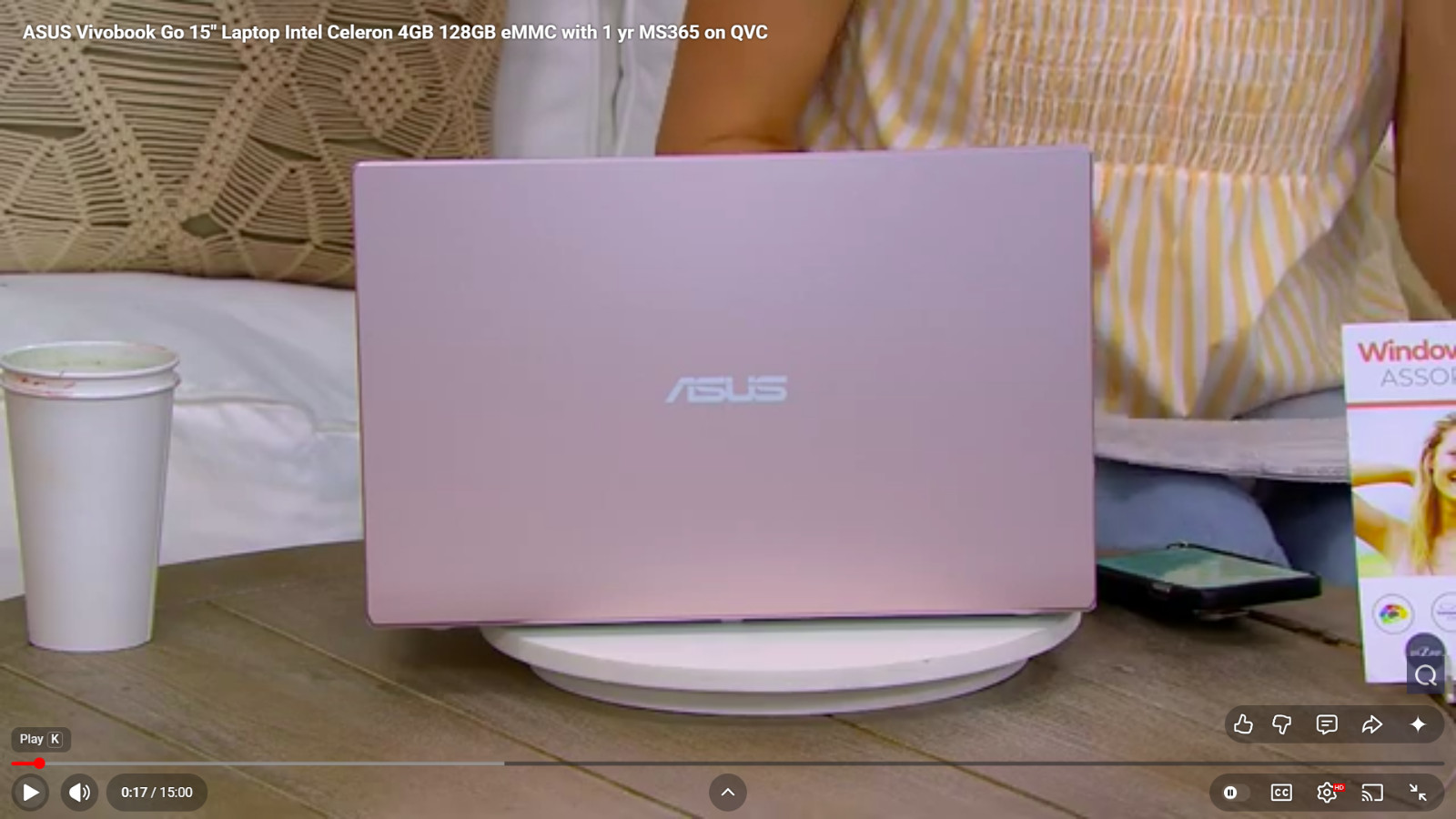 ASUS 15.6” Vivobook Go Intel Dual Core N4500/4GB/128GB SSD SEALED 1 YEAR MSO