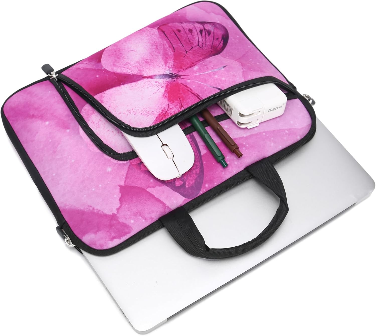 11 12.2 inches Laptop Sleeve Case Notebook Neoprene Handle Bag for Apple MacBook