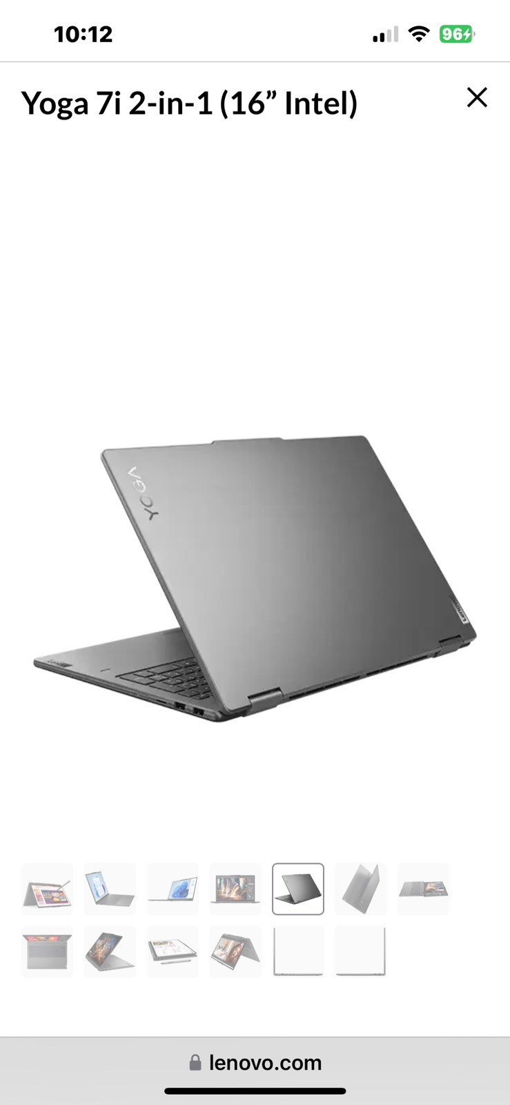 Yoga 7i 2-in-1 (16″ Intel)