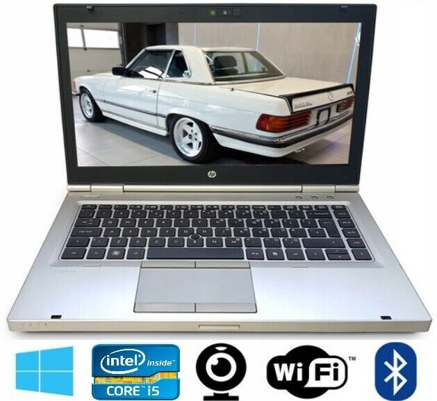 Ultrabook HP Elitebook 8470P i5 Max 3.3 GHz 4GB 320GB DVD-RW Windows 10 Pro