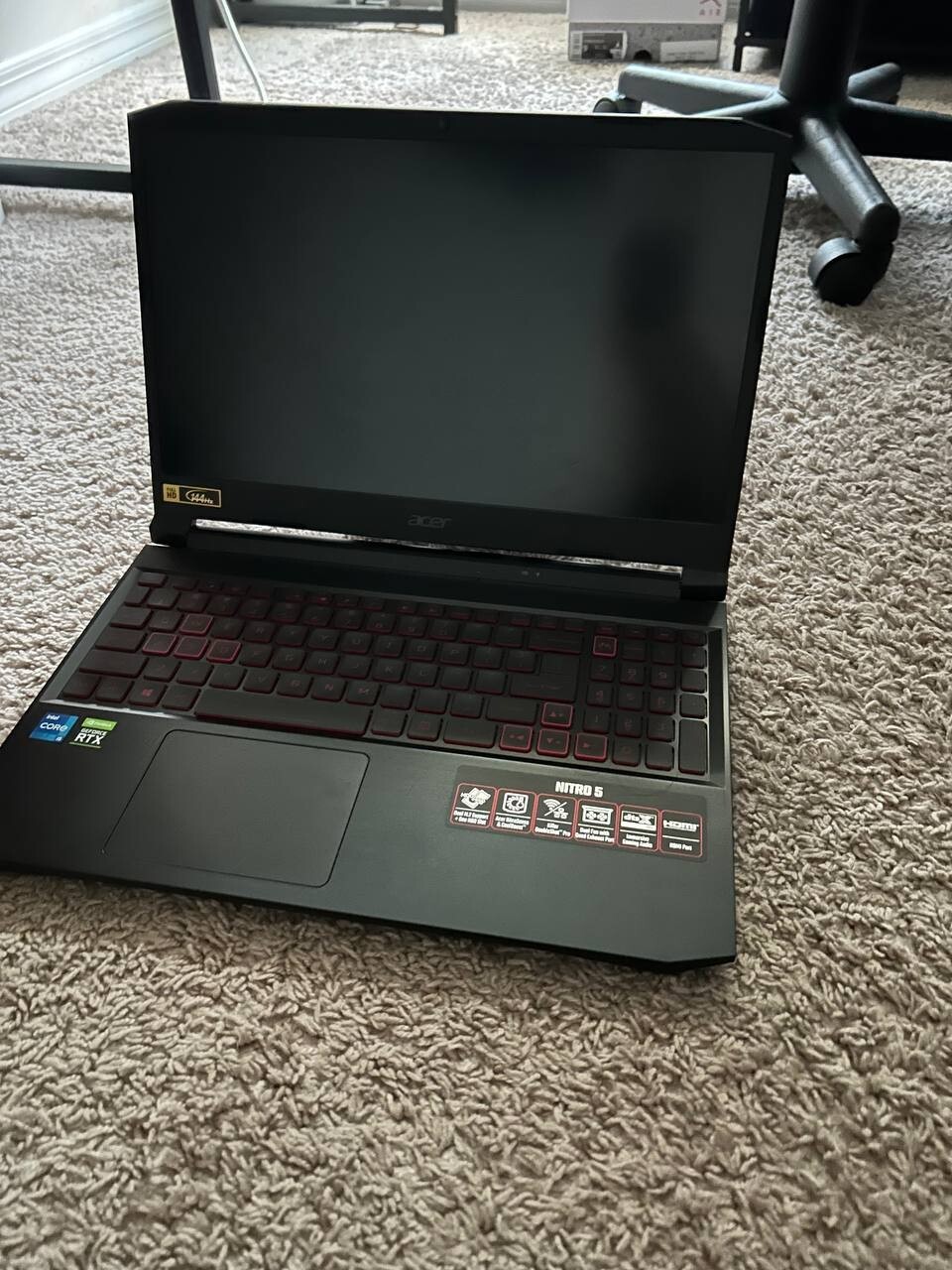 Gaming Laptop – RTX 3050 Ti – i5 11th Gen – 475 GB SSD – 2.69 GHz