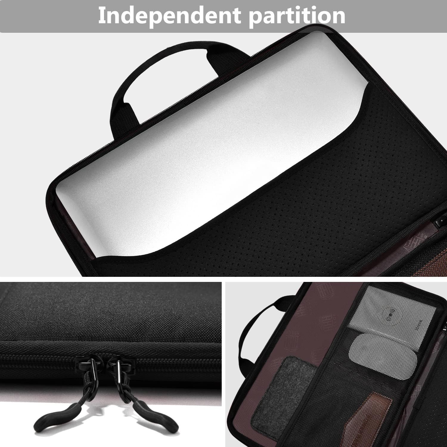 13-14 Inch Laptop Sleeve Briefcase for MacBook Pro 14 M5/M4, All Models Compatib