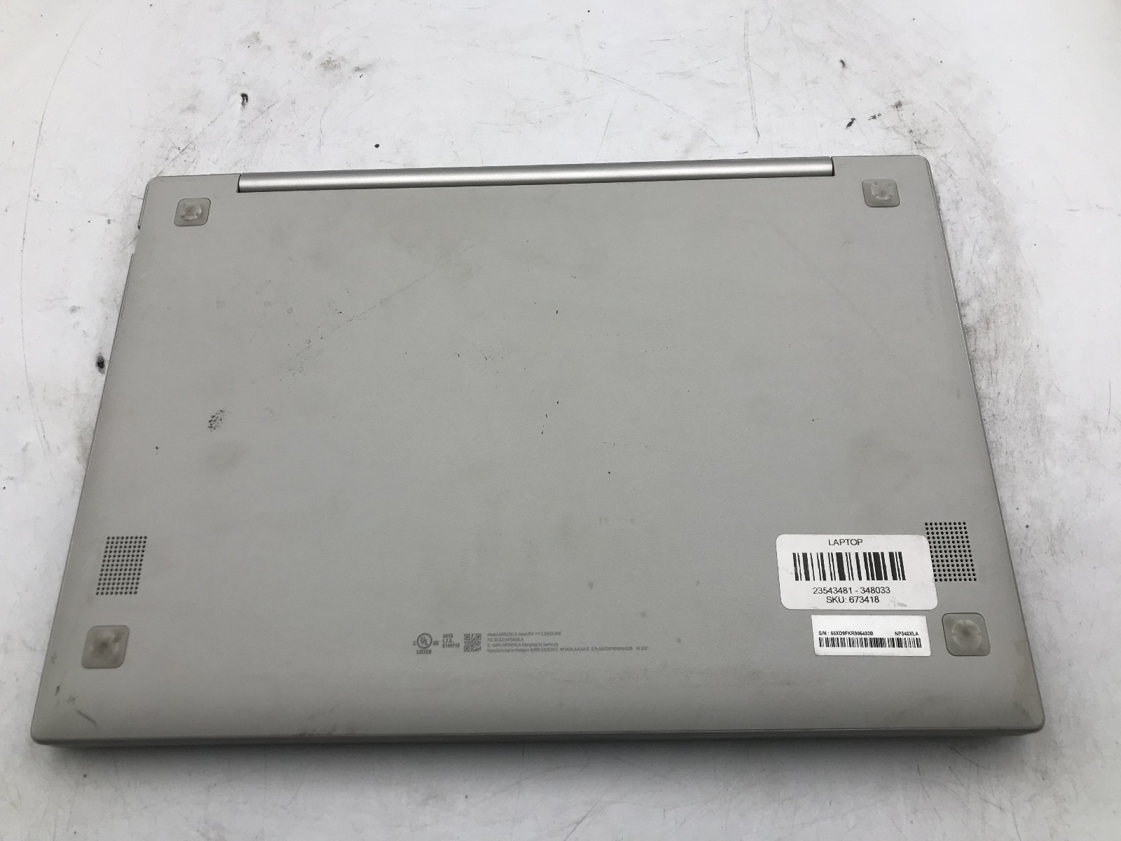 SAMSUNG NP340XLA – FOR PARTS/BAD LCD – SNAPDRAGON 7C GEN 2 – 4GB RAM – READ – BB