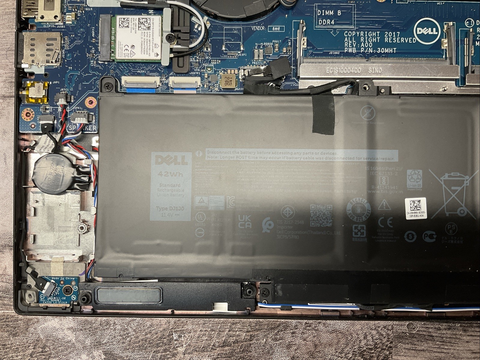 Dell Latitude 7490 / Intel Core i7 8th Gen / BIOS Unlocked / Parts Repair / J3